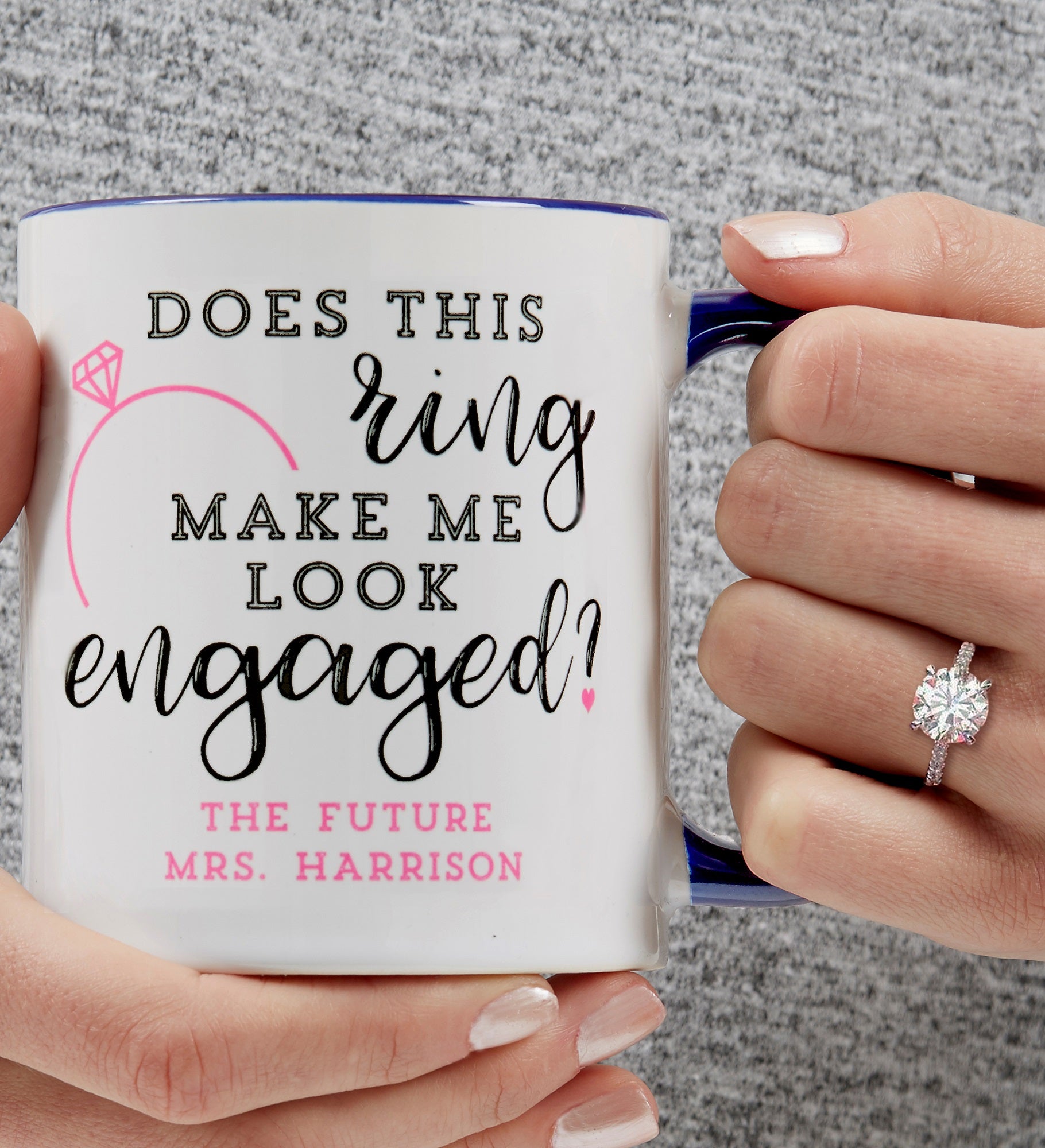 Do I Look Engaged? Personalized Coffee Mugs