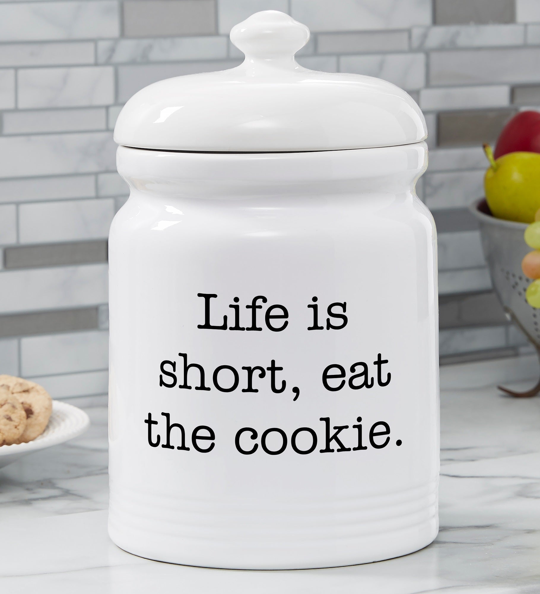 Kitchen Expressions Personalized Cookie Jar