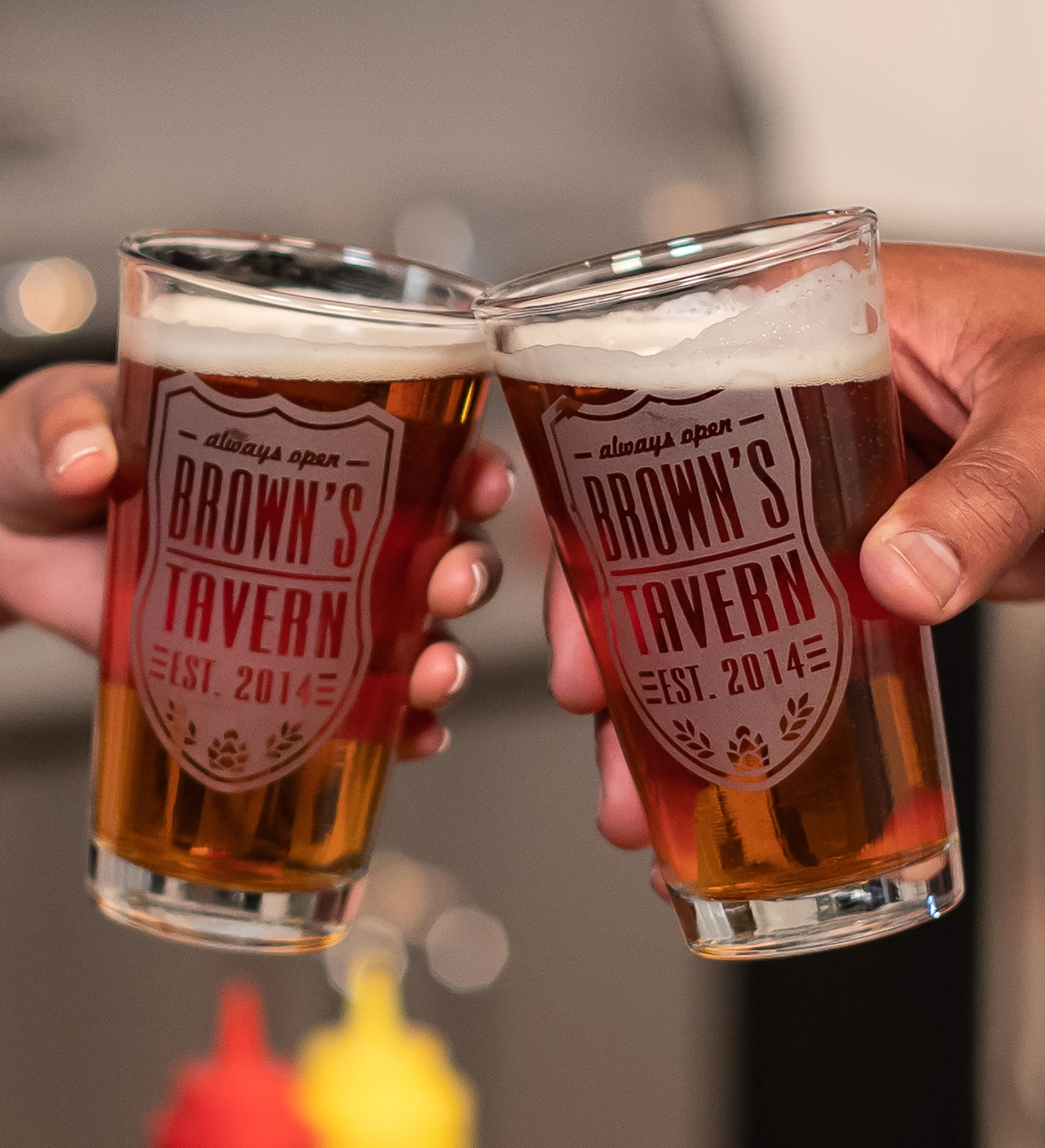 Beer Label Personalized Beer Pitcher & Pint Glasses