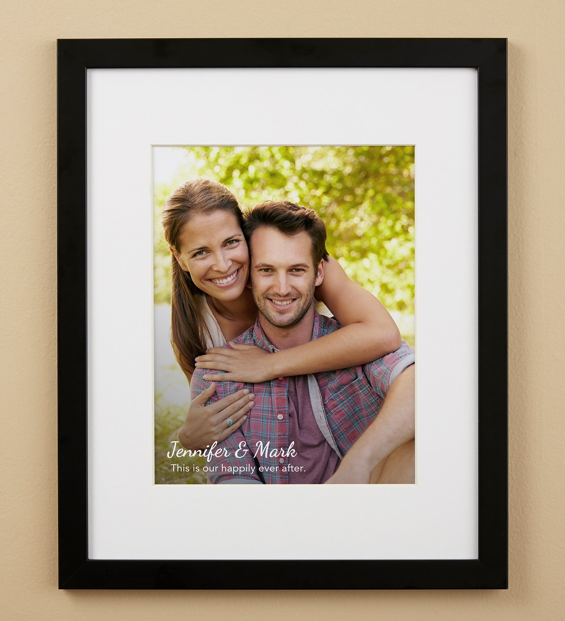 Our Photo Memories Personalized Framed Print