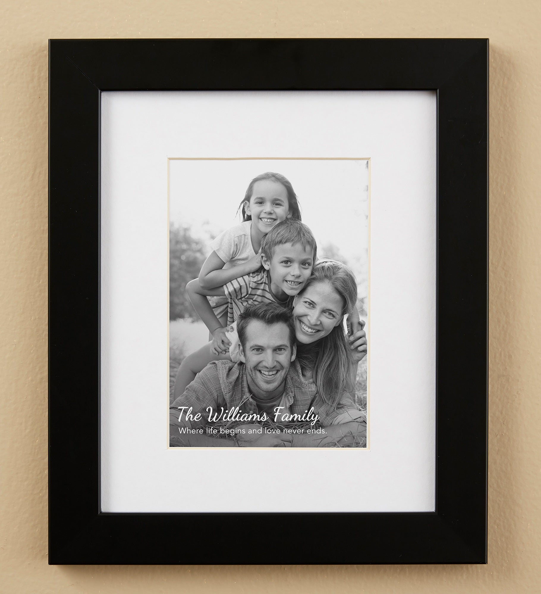 Our Photo Memories Personalized Framed Print