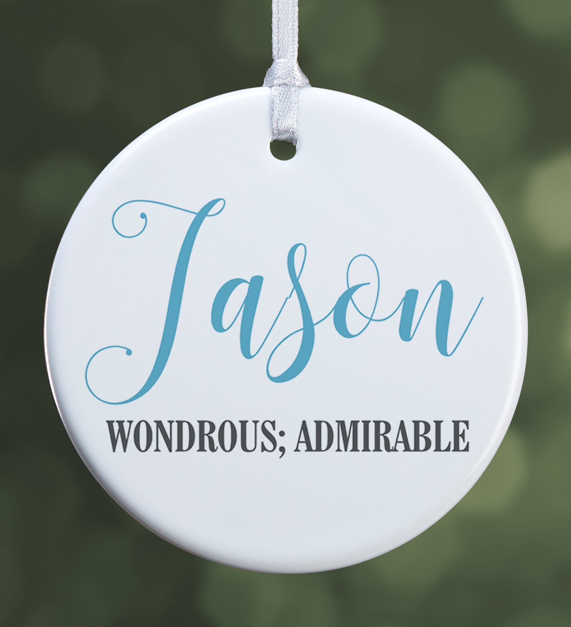 Name Meaning Personalized Ornament
