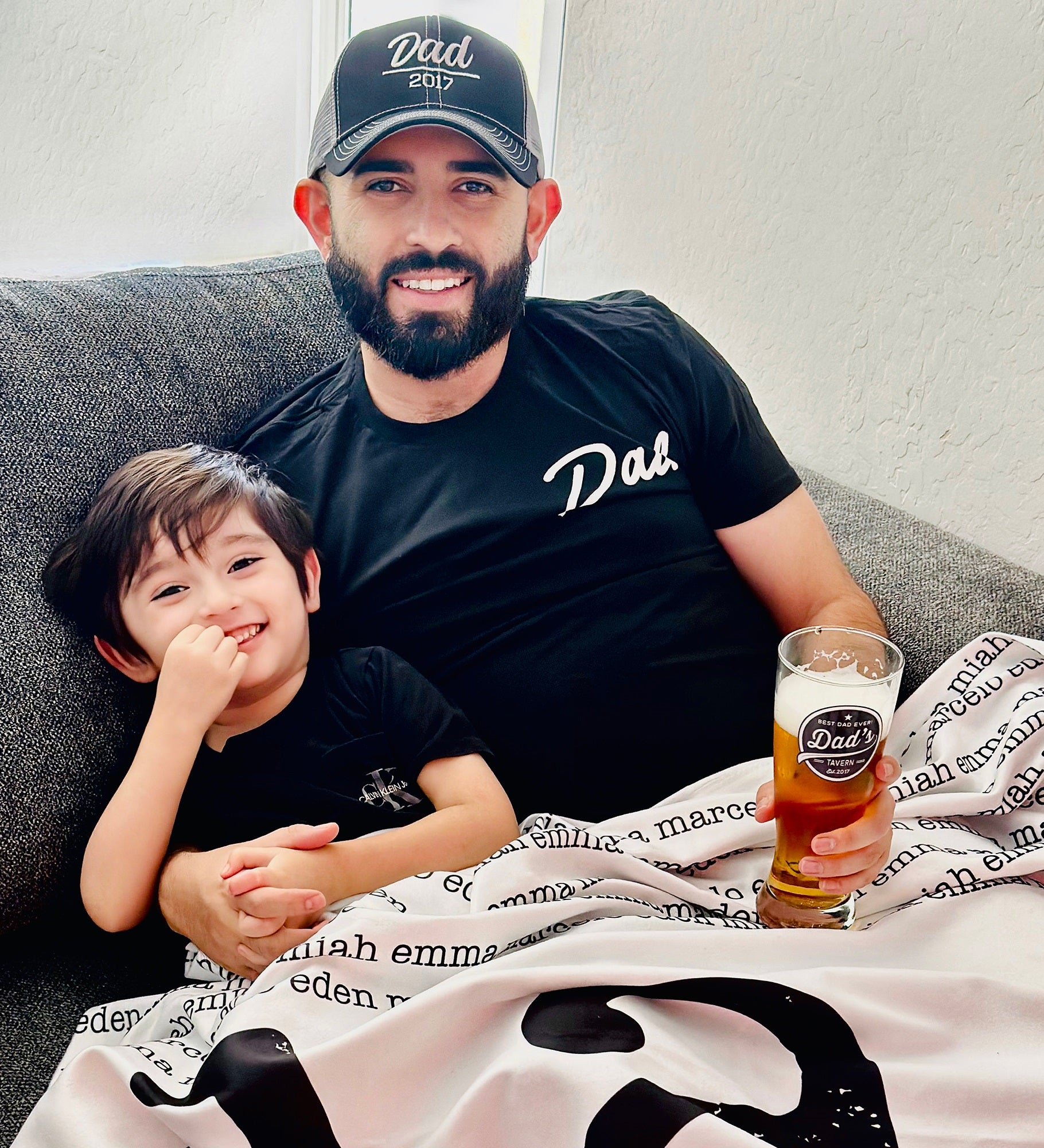 Our Special Guy Personalized Blanket