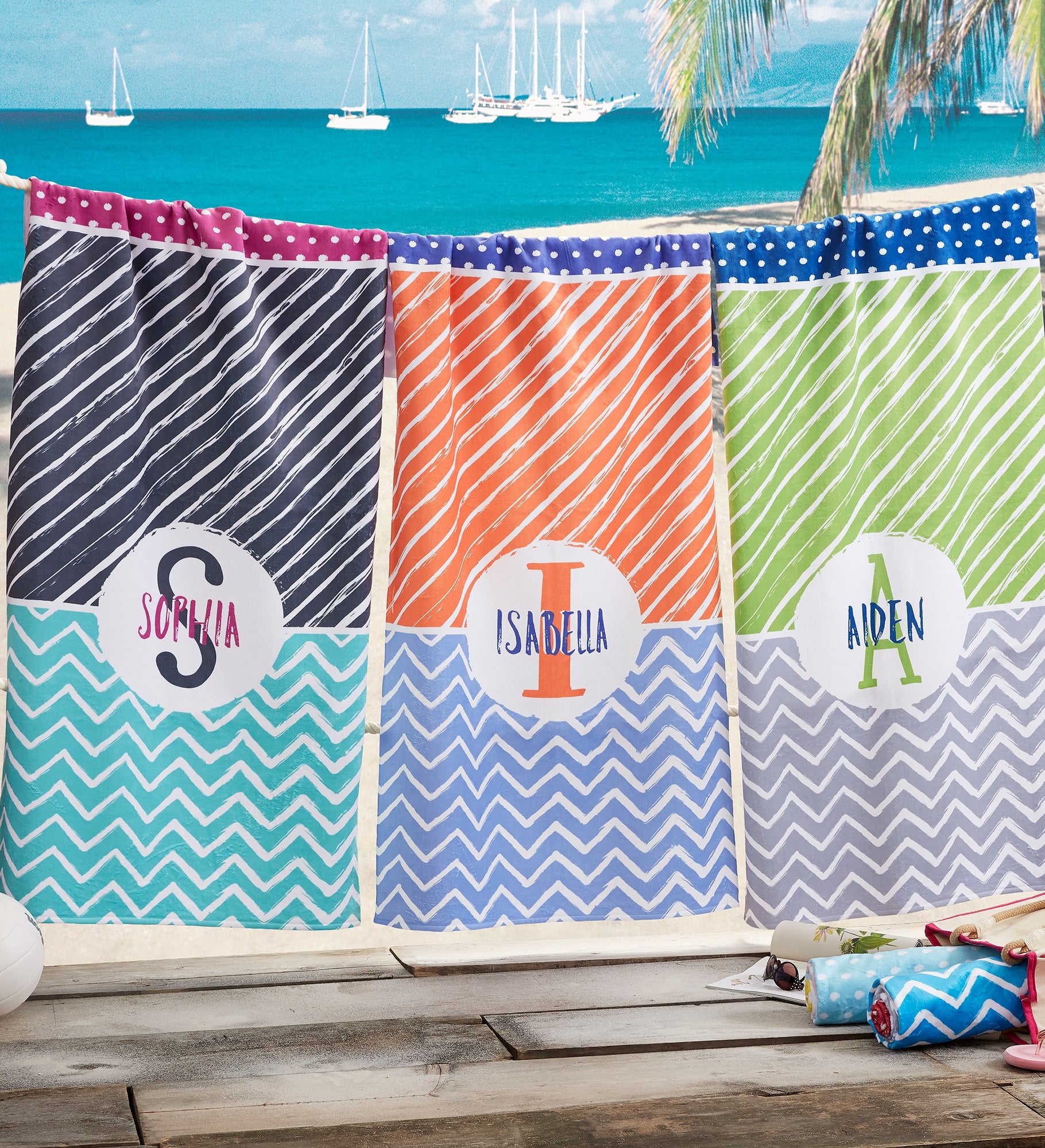 Yours Truly Personalized Beach Towel
