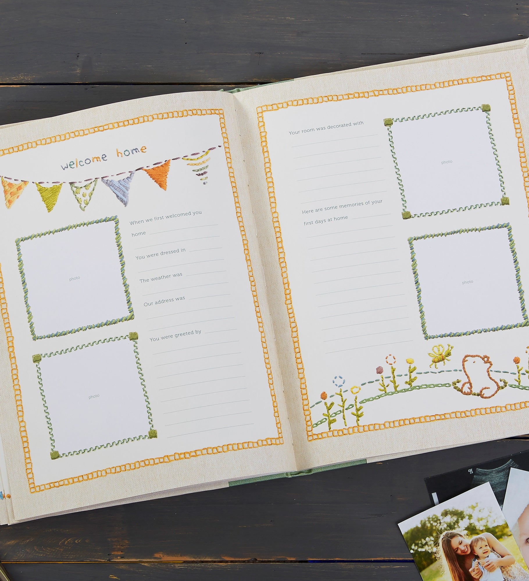 Made With Love Personalized Baby Memory Book