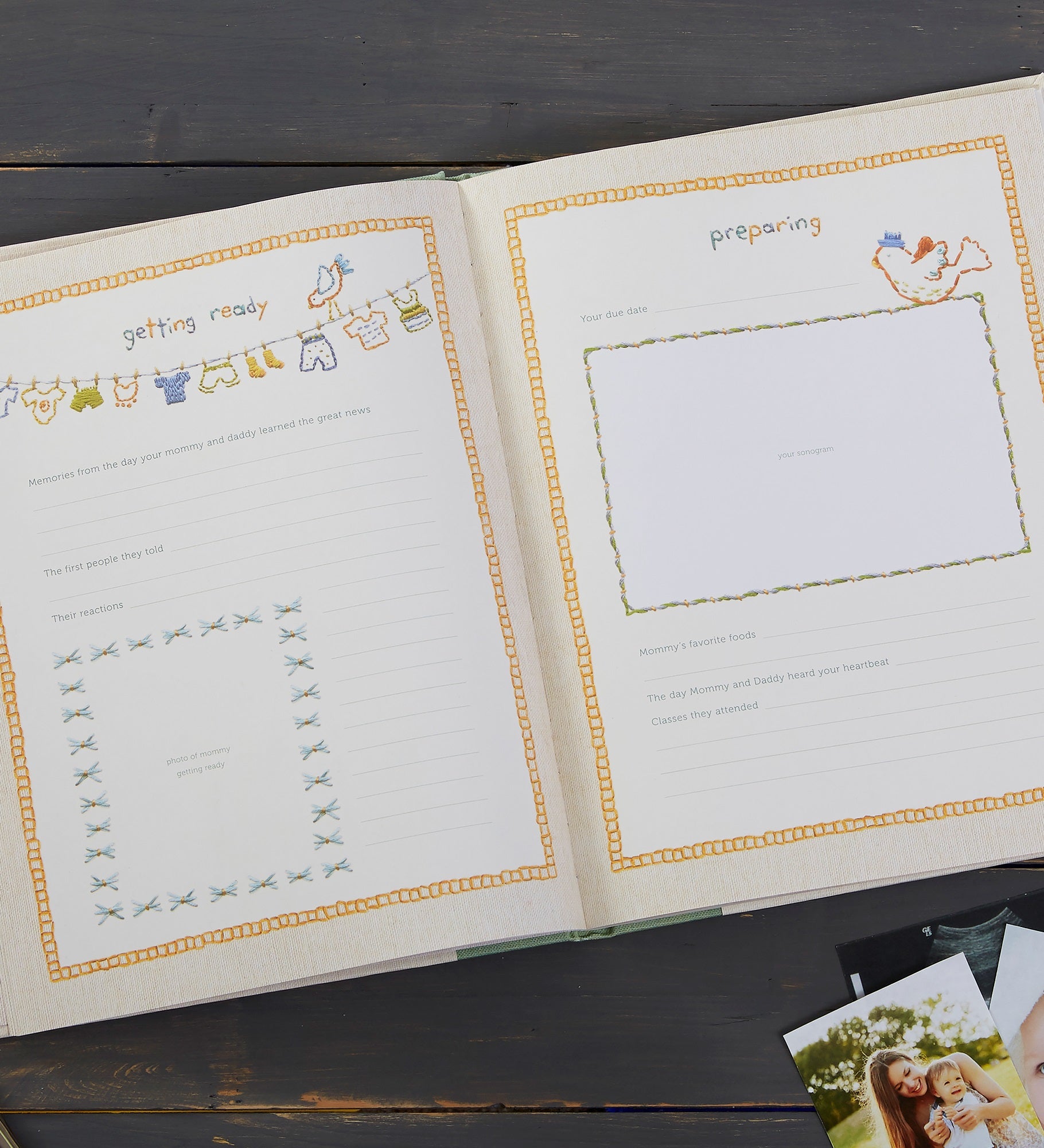 Made With Love Personalized Baby Memory Book