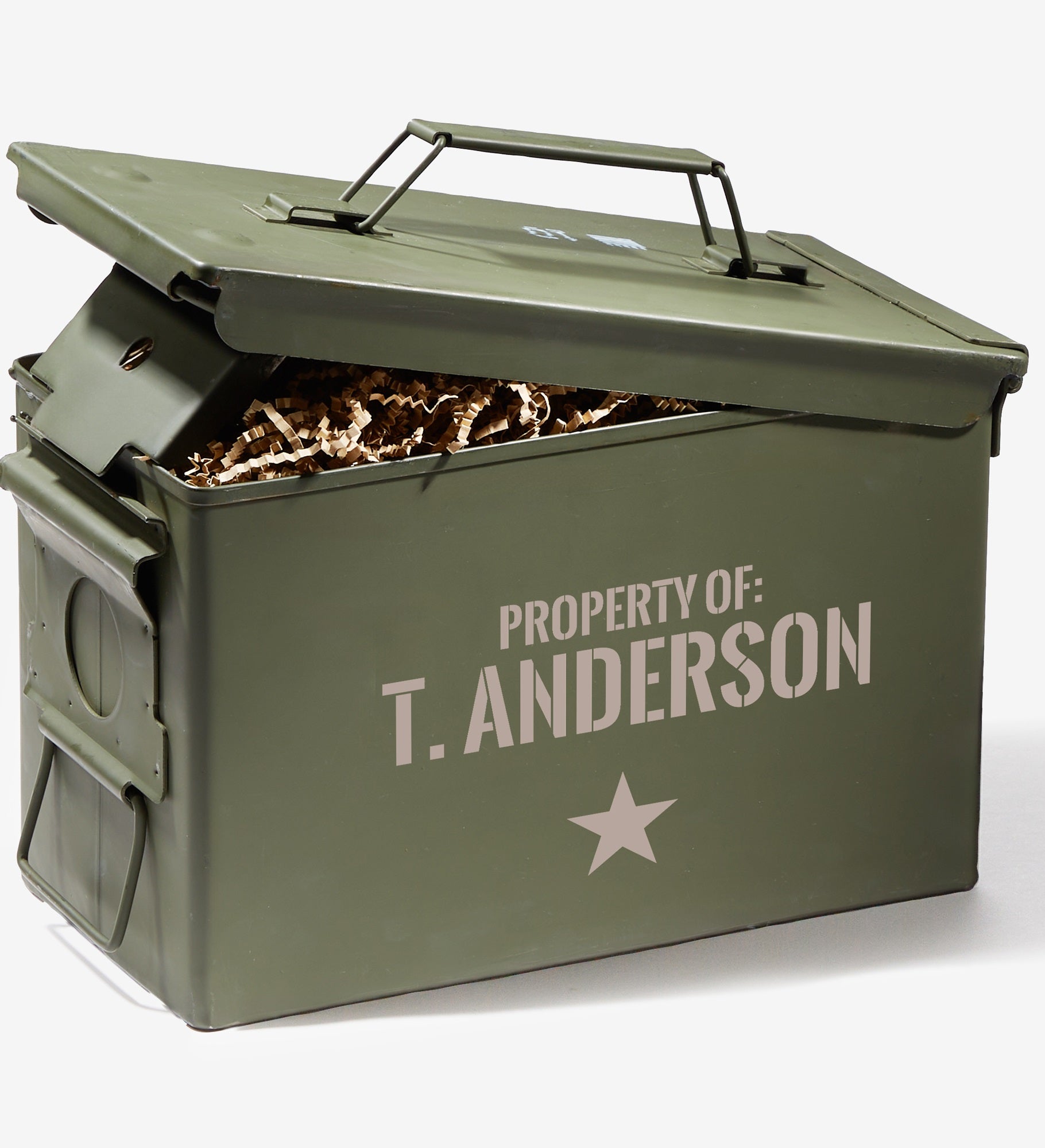 Authentic Personalized Ammo Box