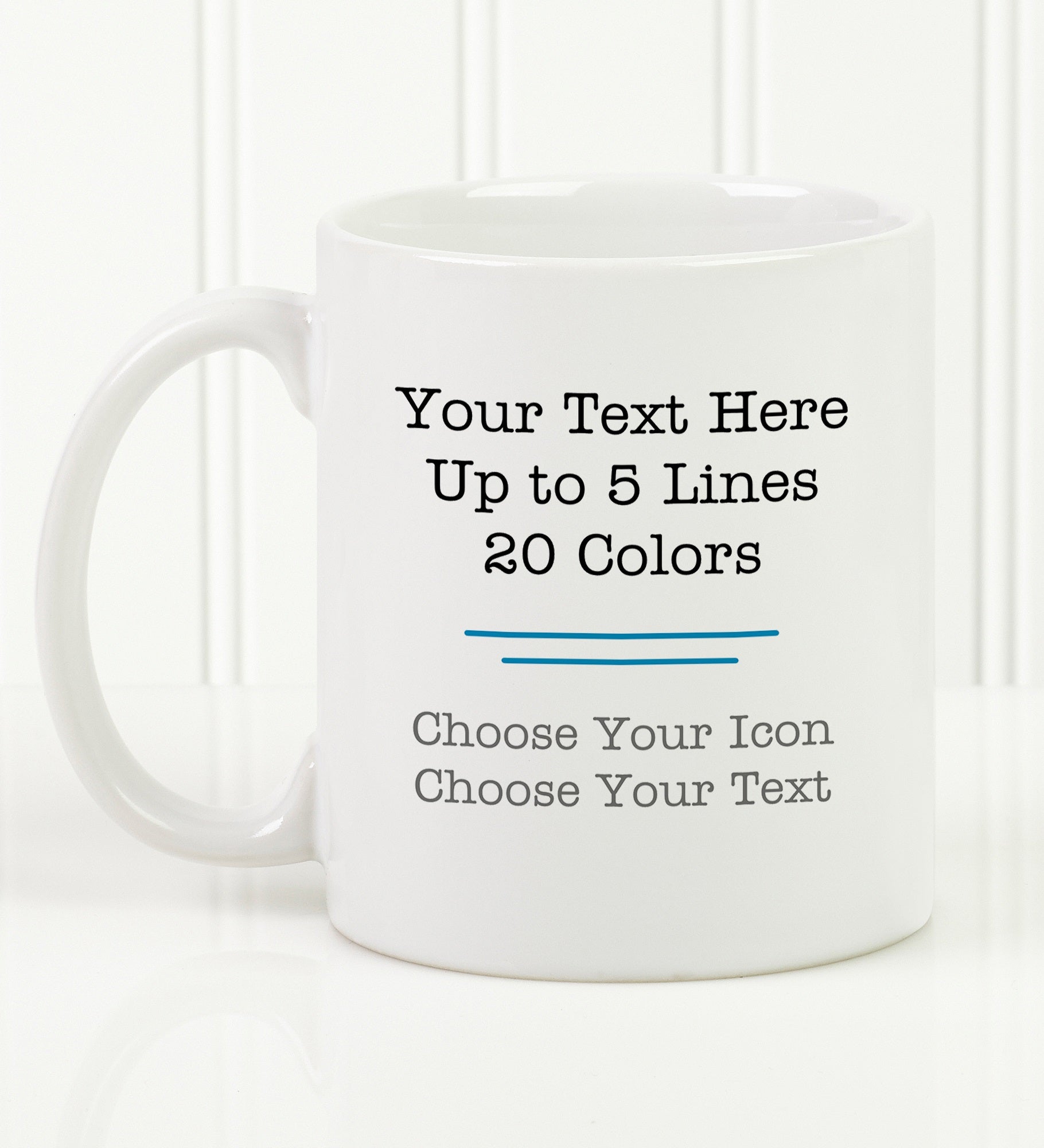Your Text Here Personalized Coffee Mugs