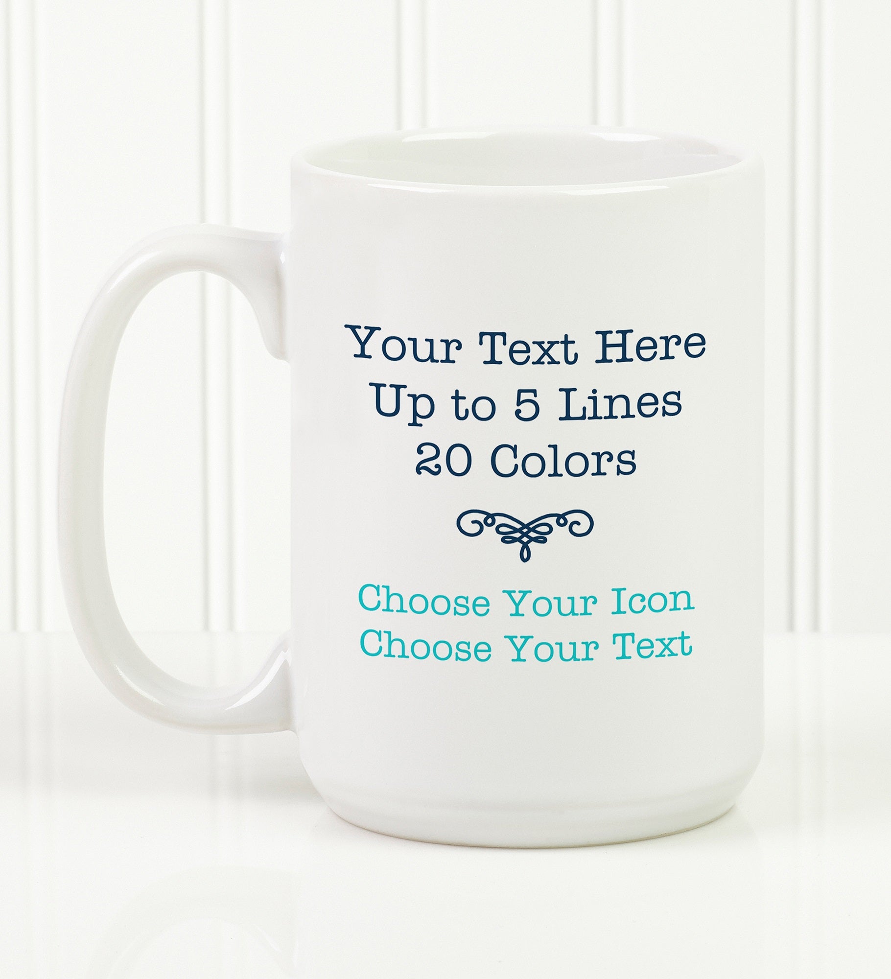 Your Text Here Personalized Coffee Mugs