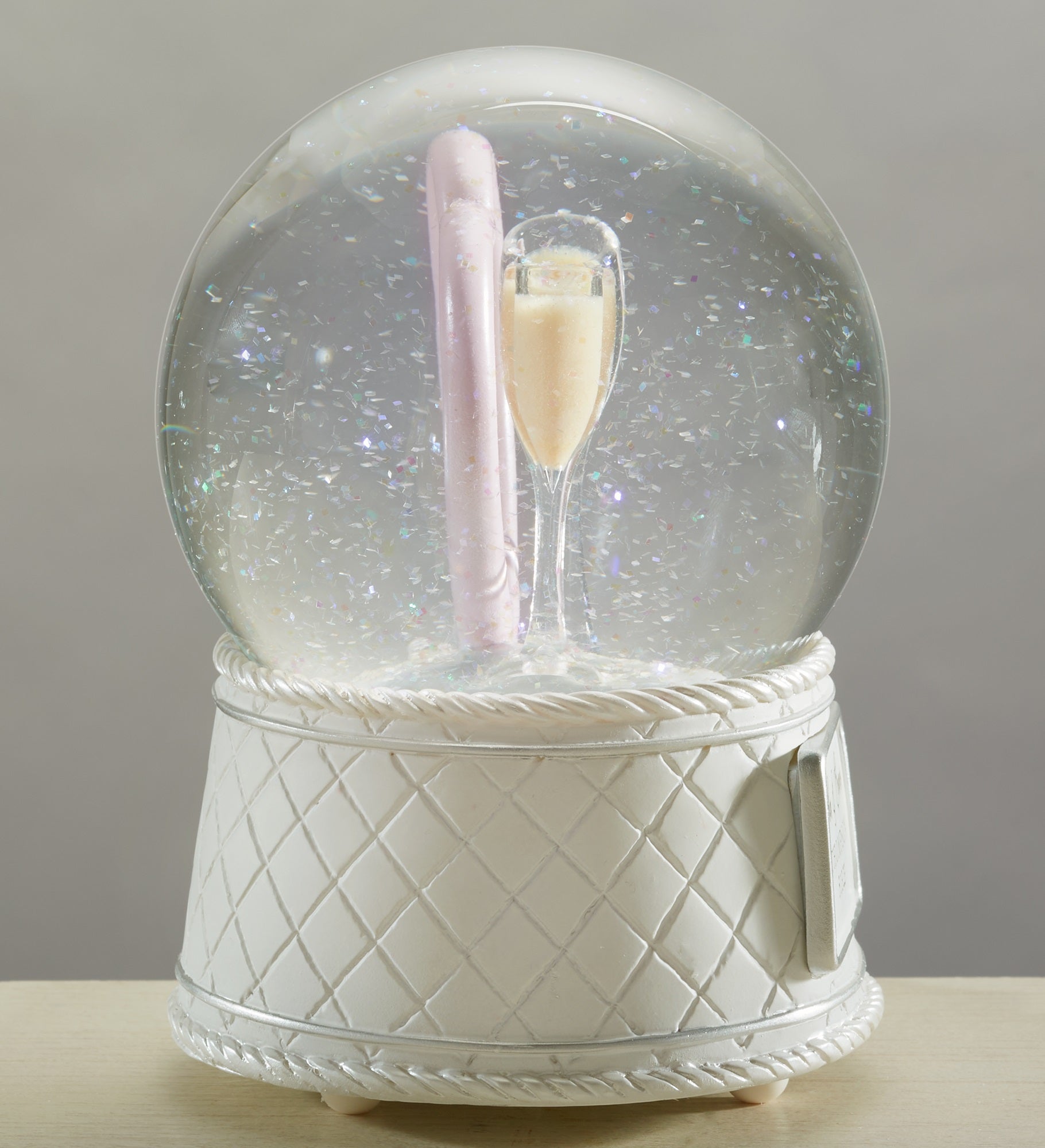 Wedding Personalized Musical & Light Up Snow Globe