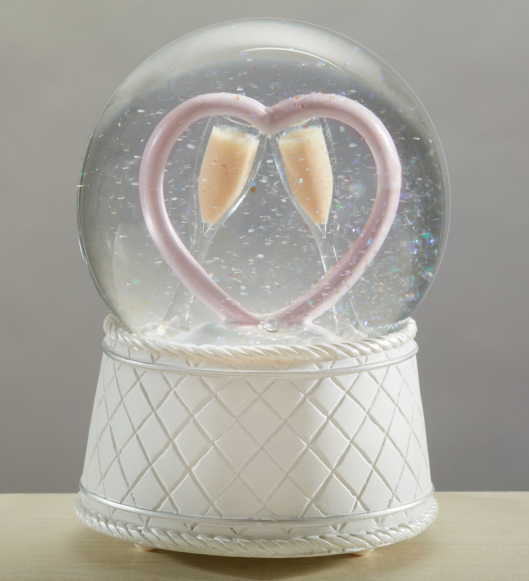 Wedding Personalized Musical & Light Up Snow Globe