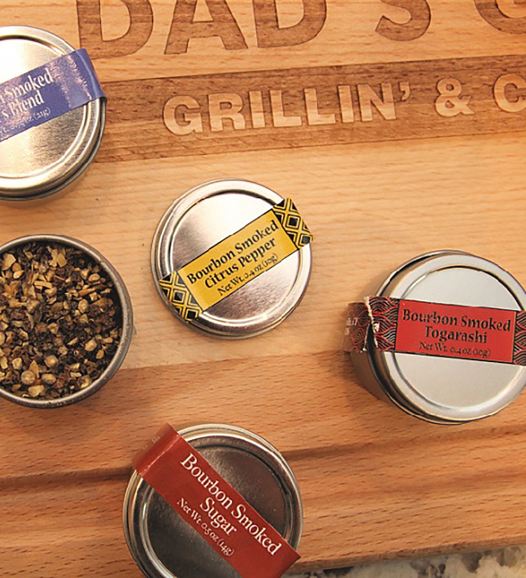 Bourbon Smoked Mini Spice Set