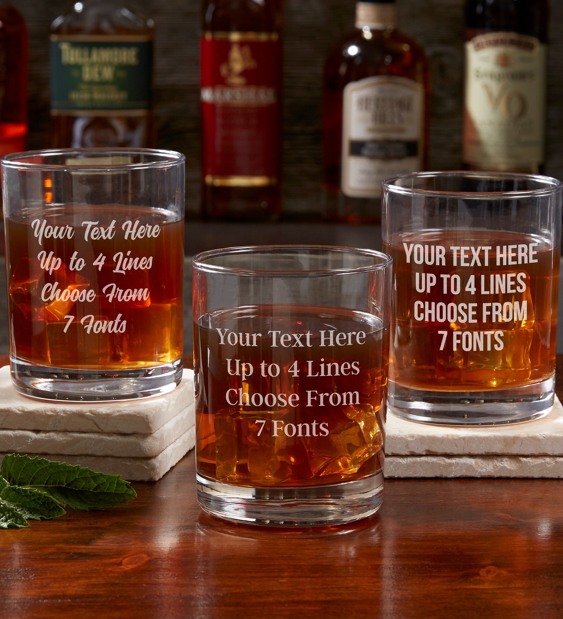 Write Your Own Engraved 14oz. Whiskey Glass