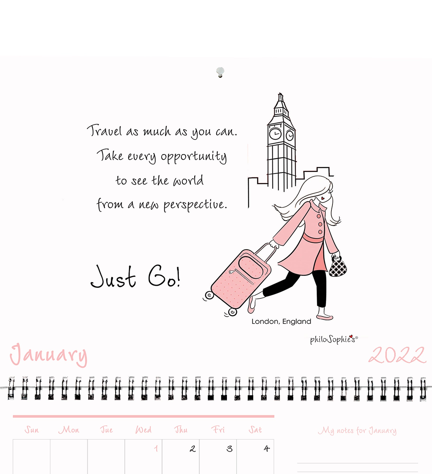 philosophie-s-travel-personalized-wall-calendar