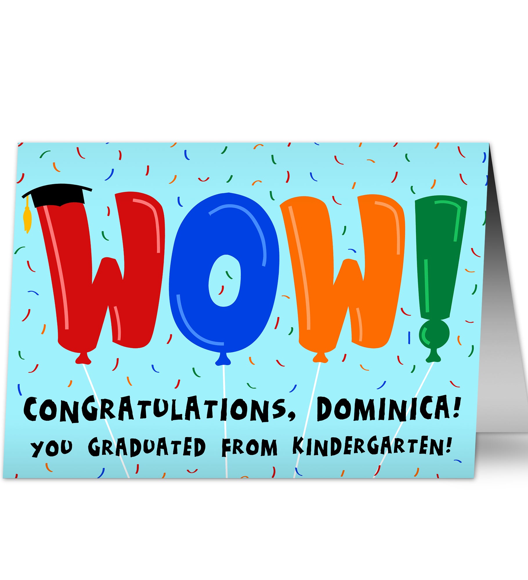 Wow! Graduation Greeting Card