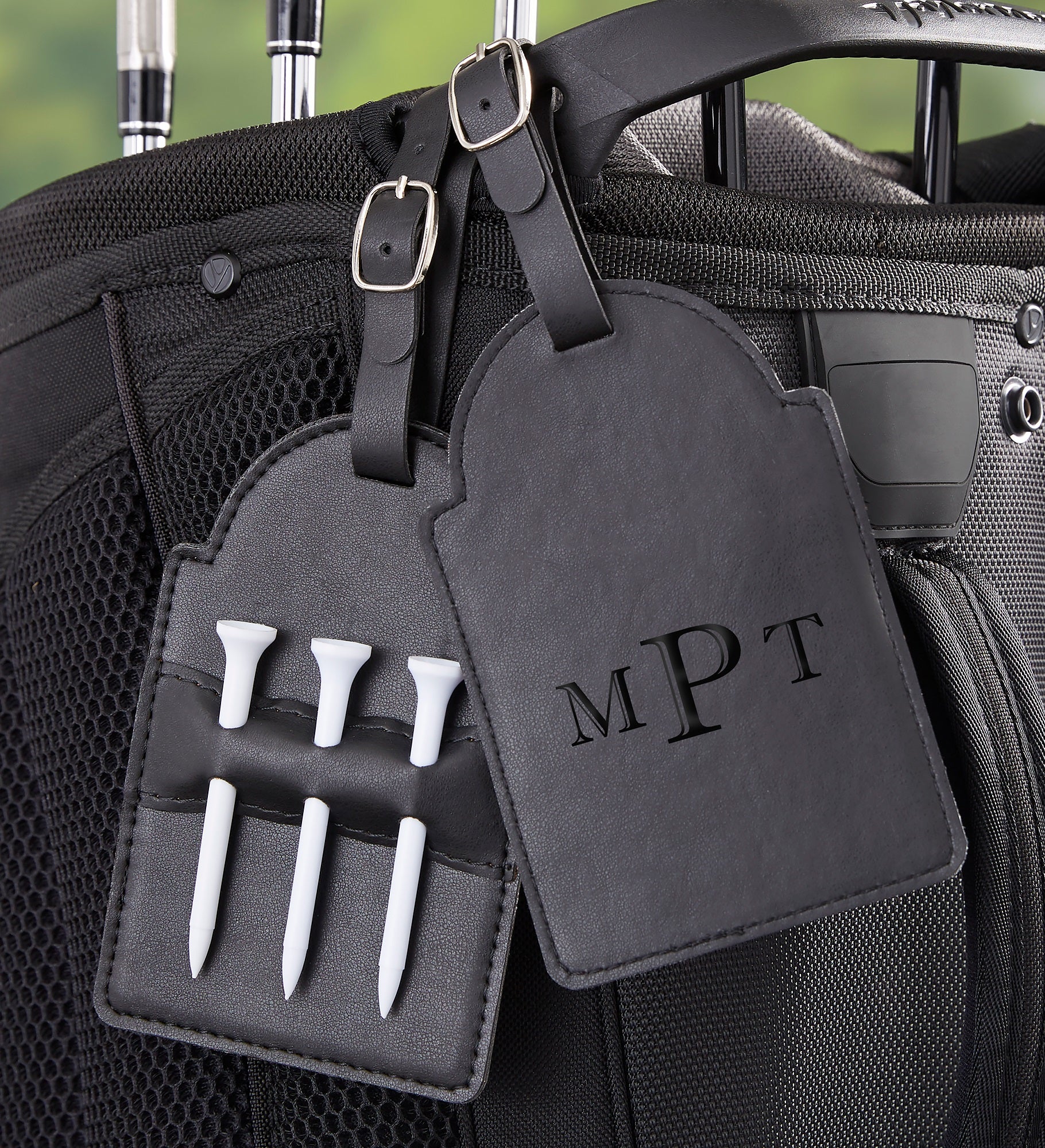 Classic Celebrations Personalized Leatherette Golf Bag Tag