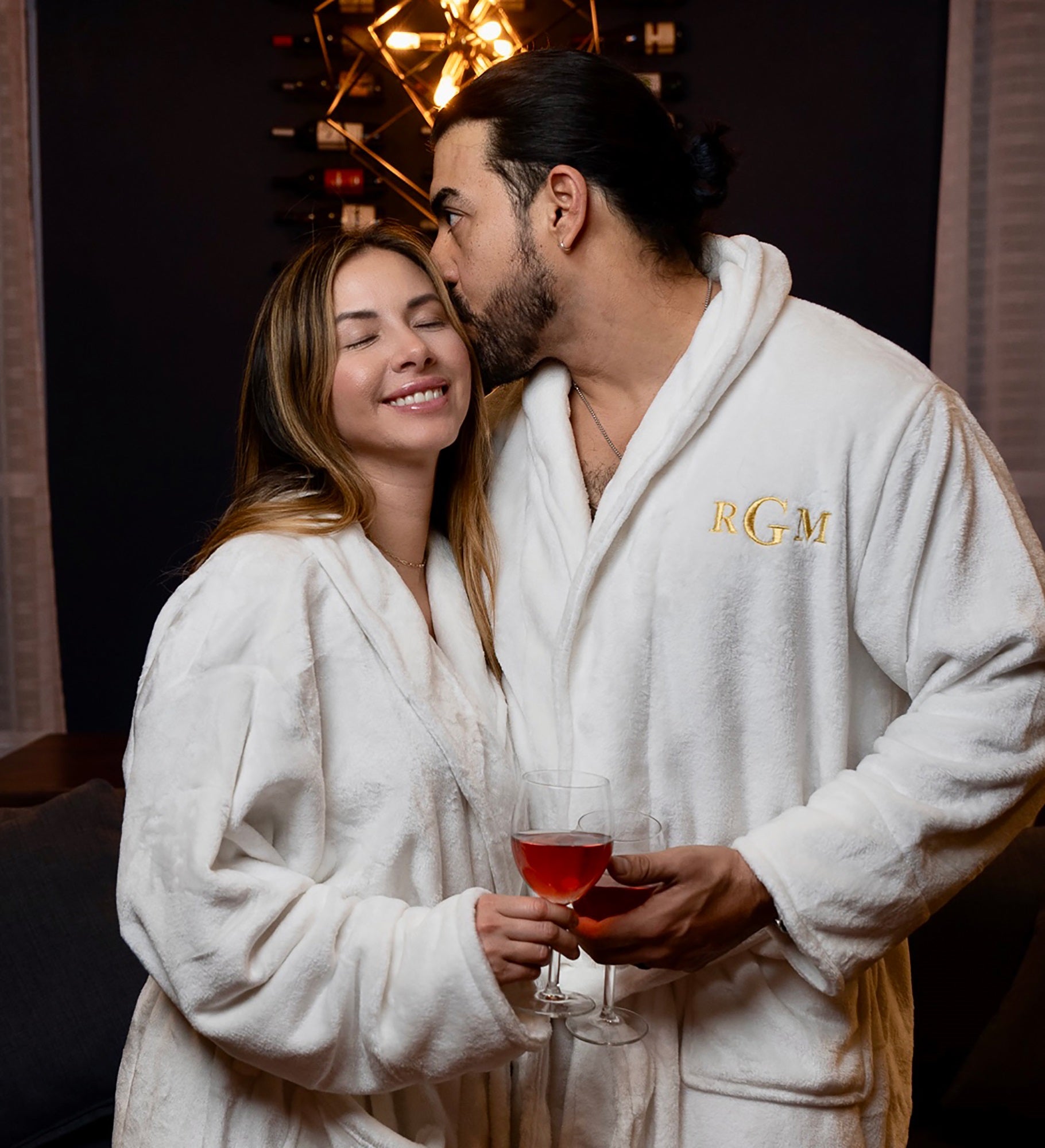 Just For Him Personalized Luxury Fleece Robe