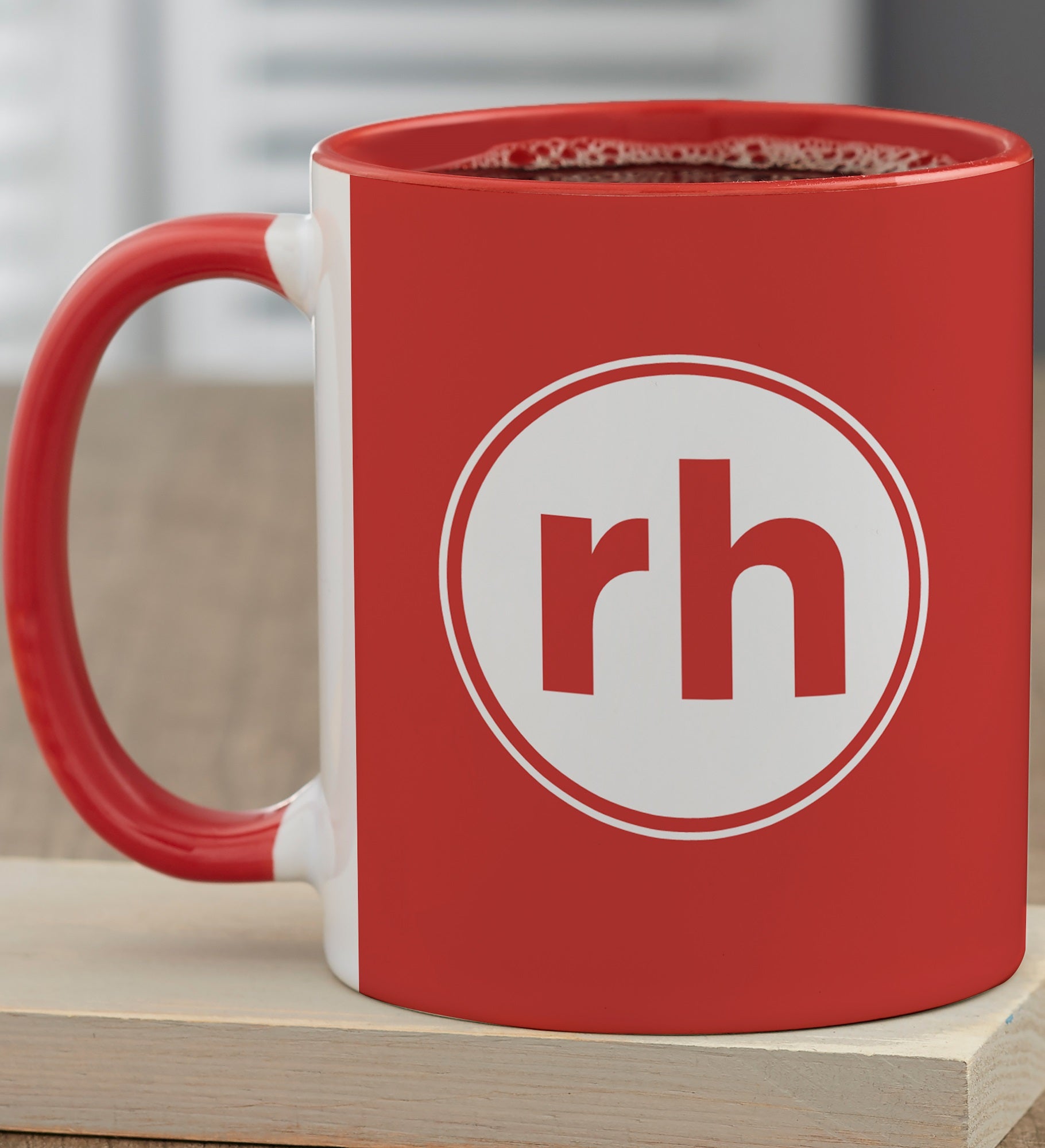 Modern Initials Personalized Coffee Mugs