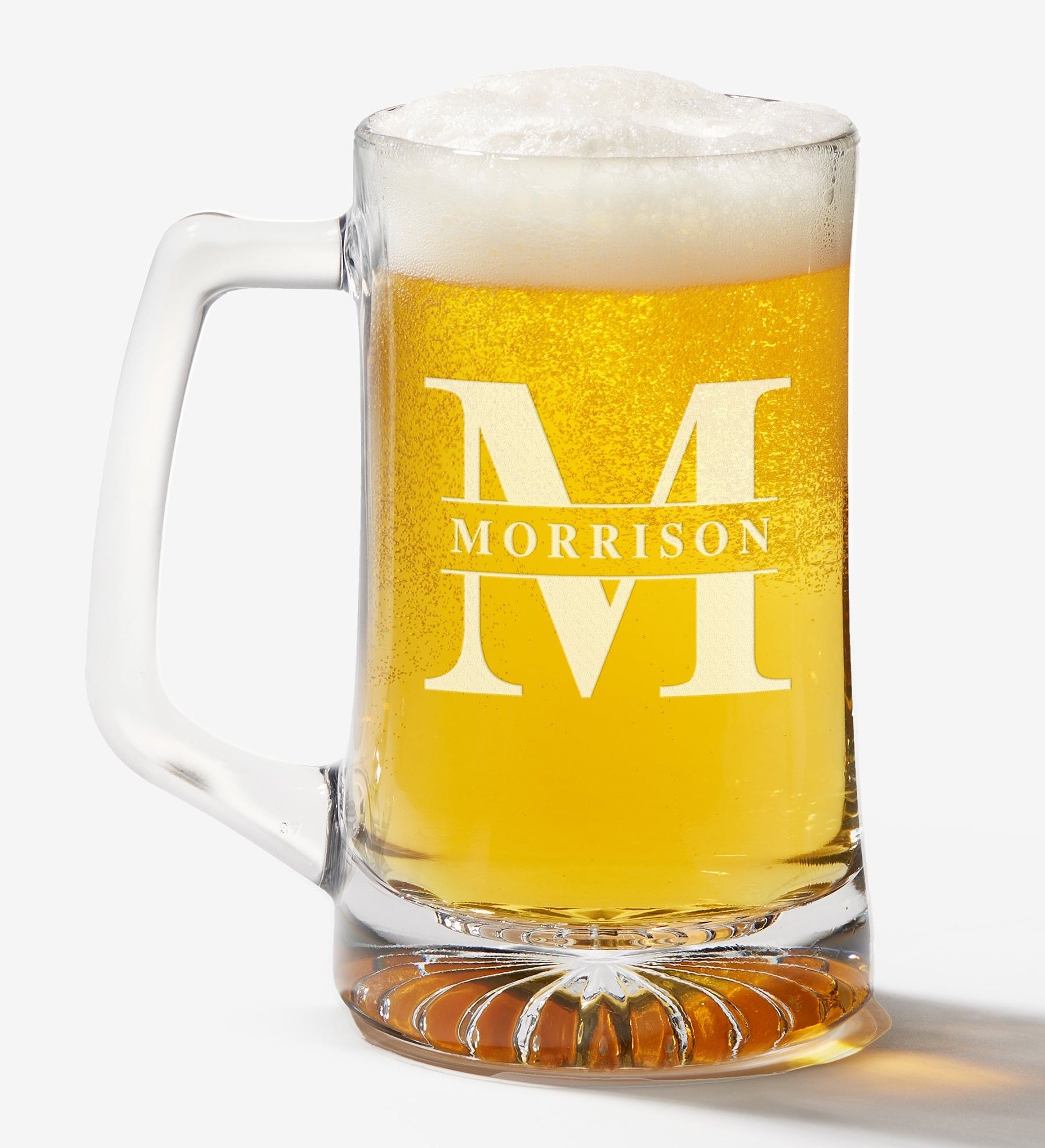Lavish Last Name 25oz. Engraved Beer Mug
