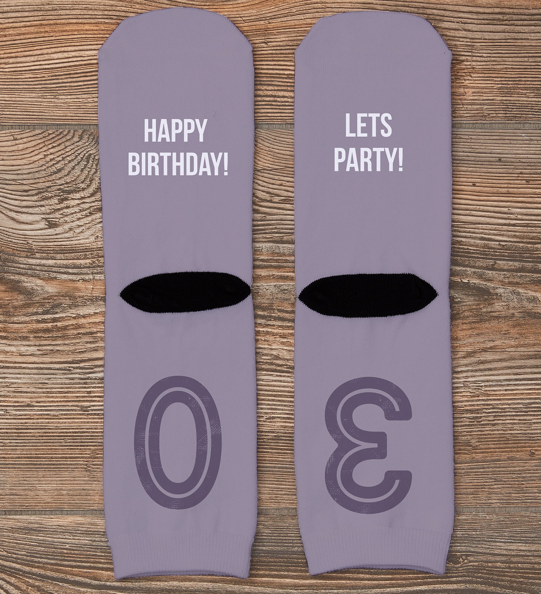 Modern Birthday For Her Personalized Photo Adult Socks