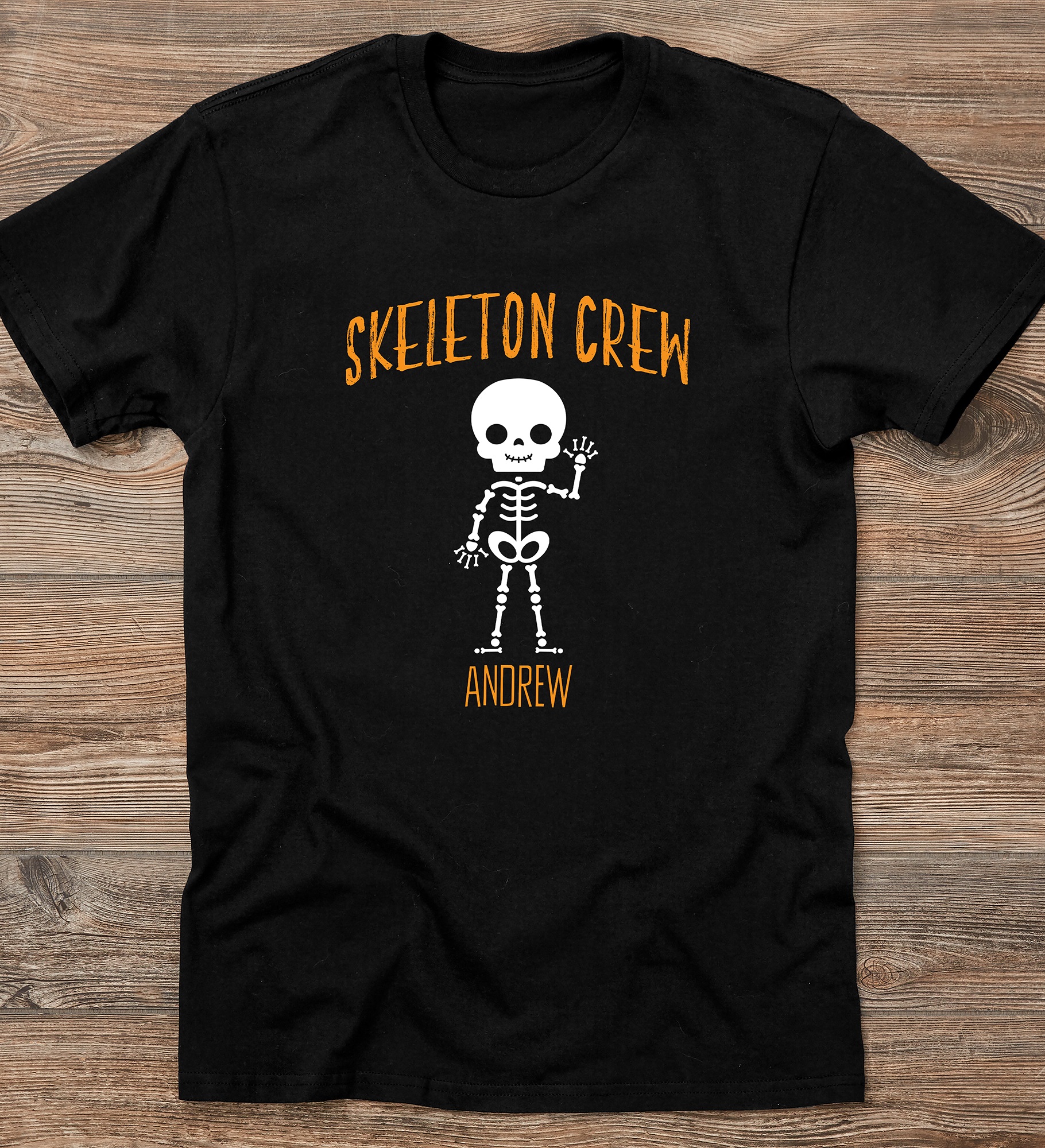 Skeleton Family For Him Personalized Halloween Men's Shirts
