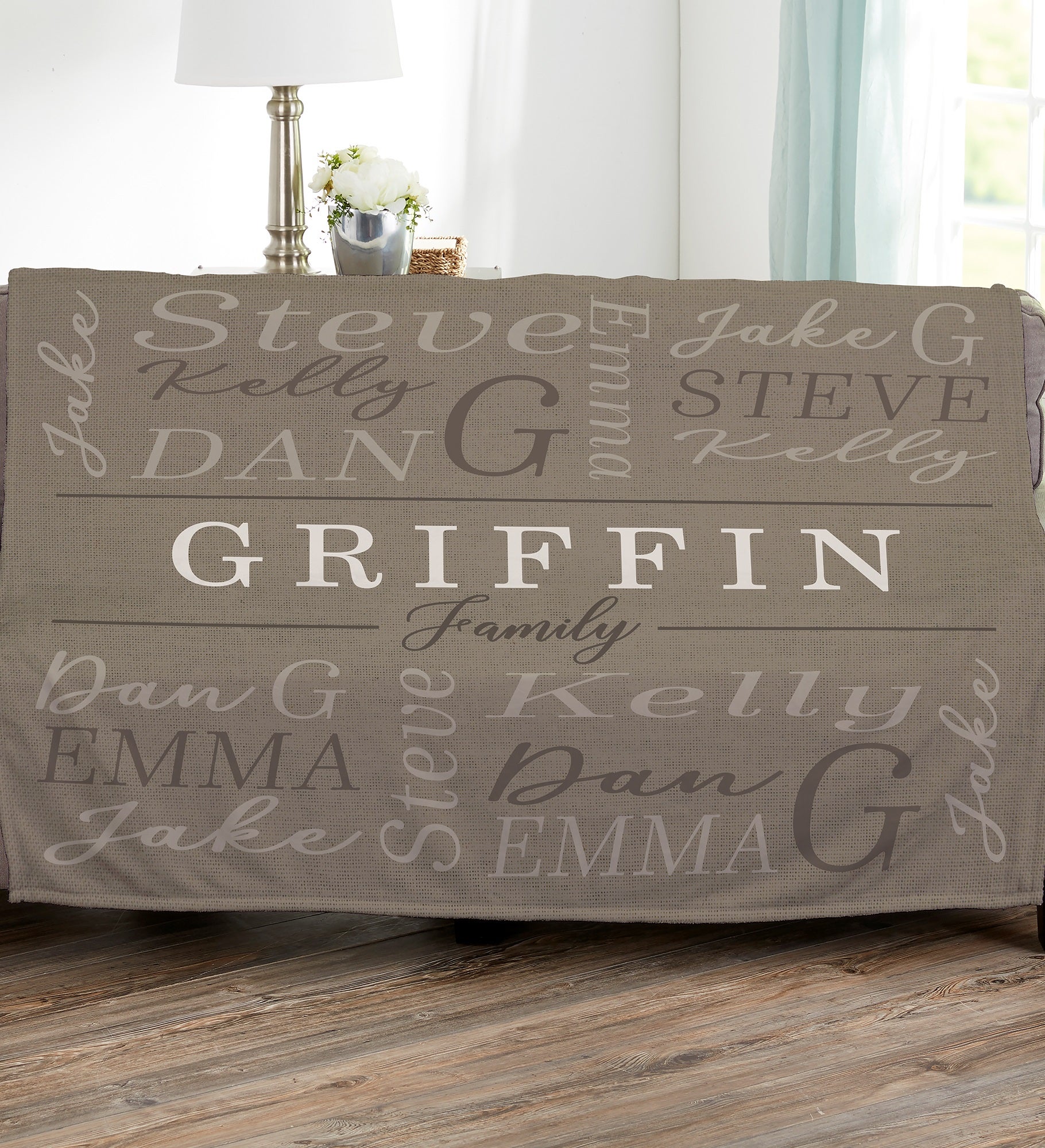 Family Is Everything Personalized Blanket