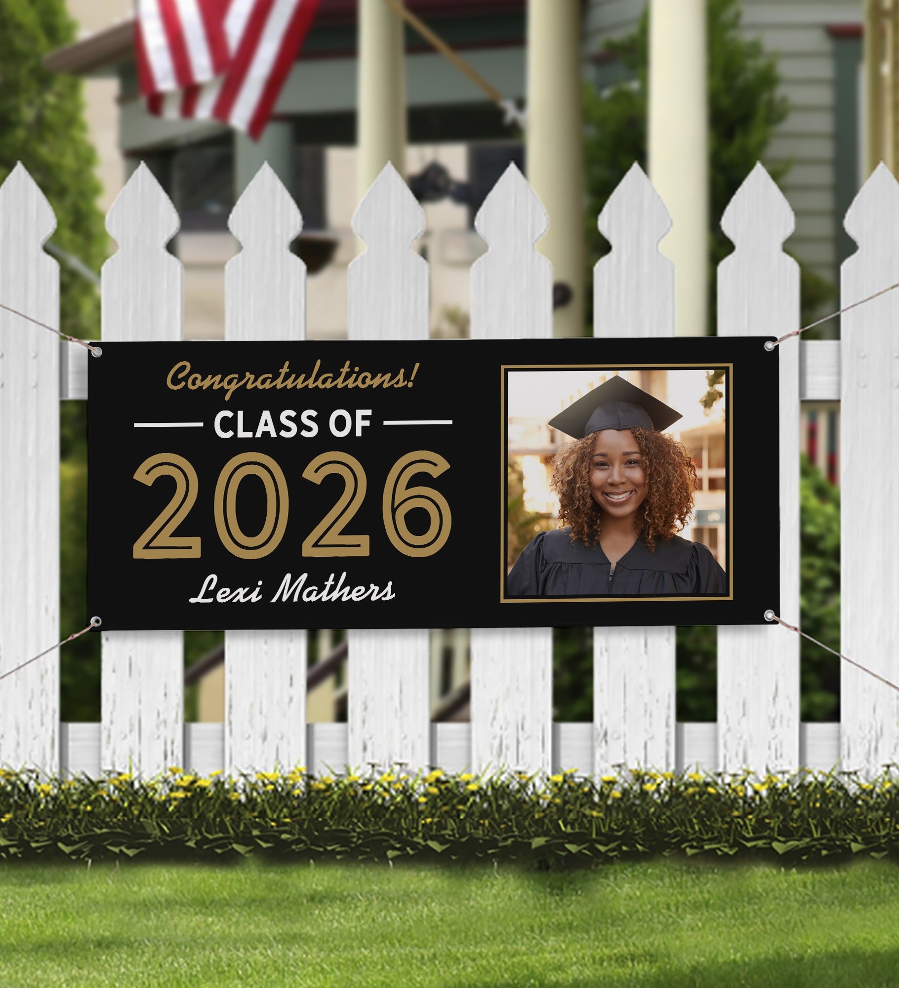 Graduating Class Of Personalized Photo Banner