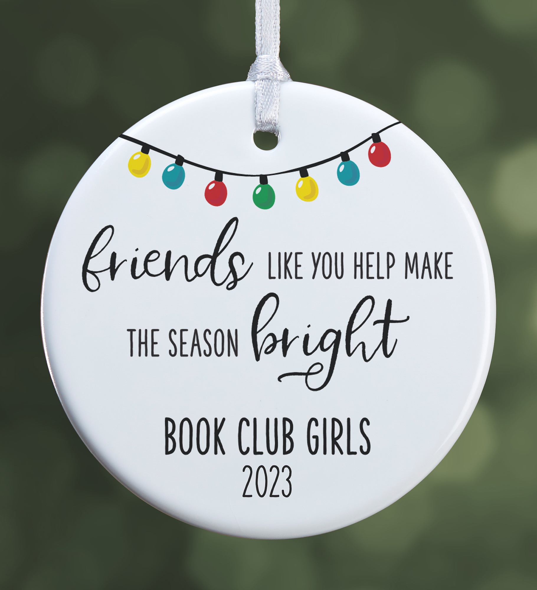 Friends Like You Personalized Ornament