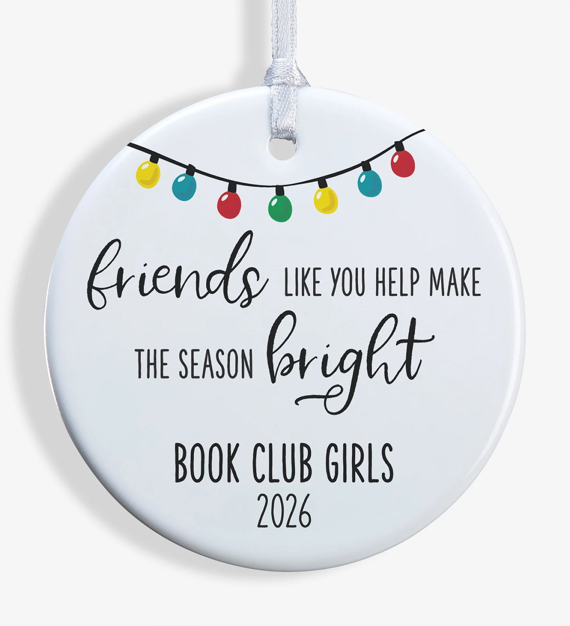 Friends Like You Personalized Ornament
