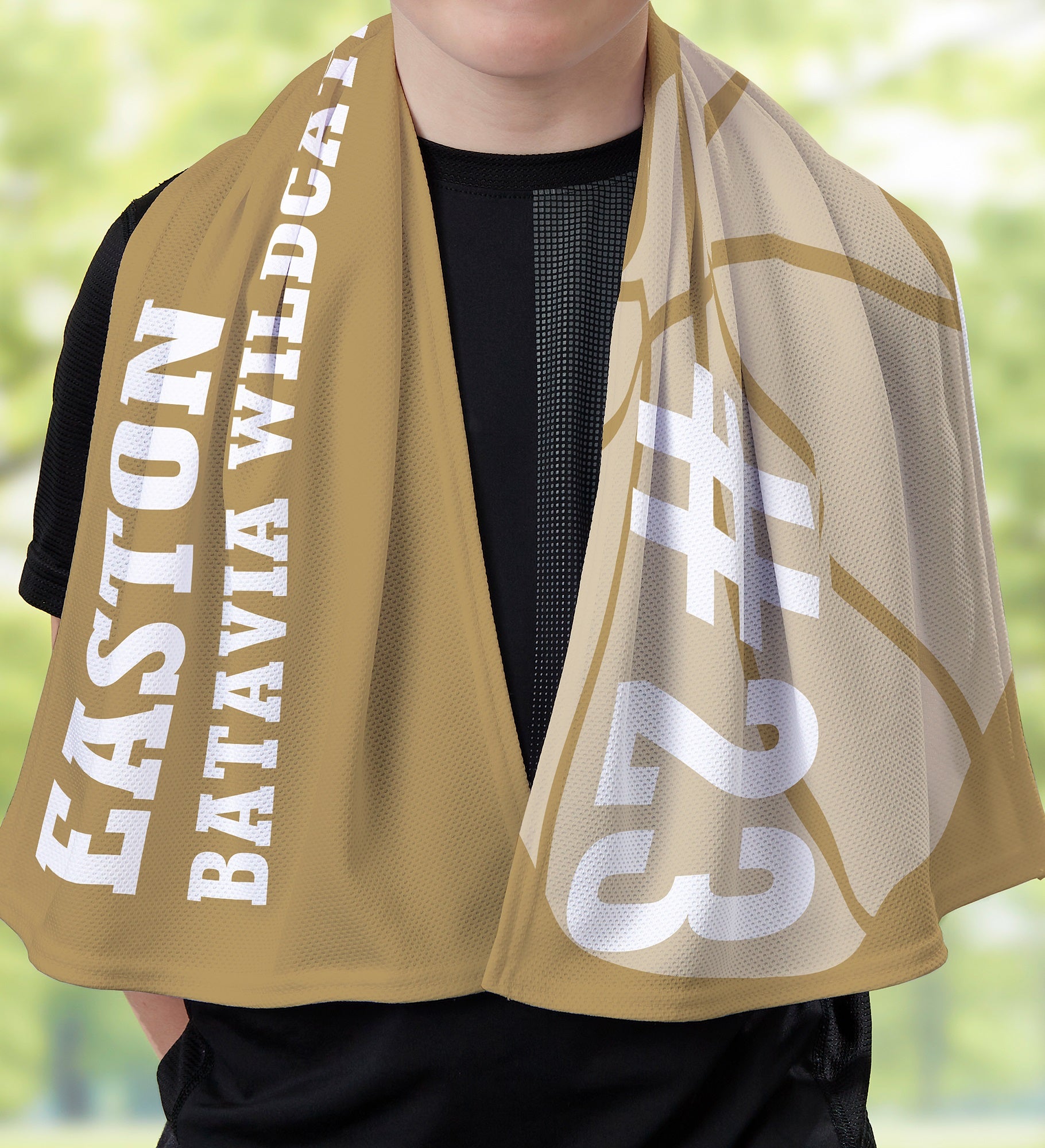 Basketball Personalized Cooling Towel