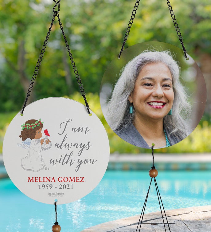 Precious Moments® Memorial Cardinal Personalized Wind Chimes