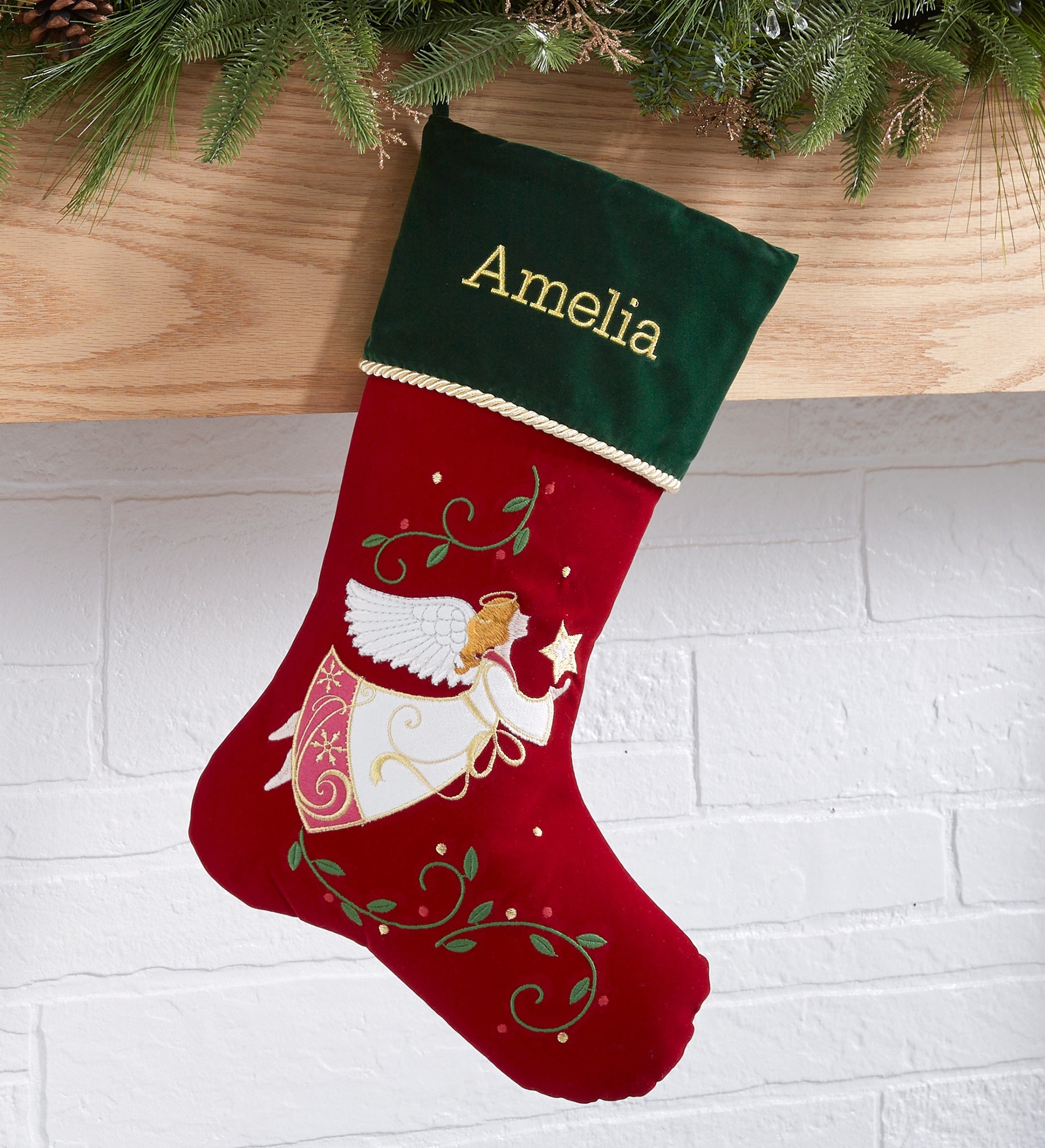 Traditional Icon Personalized Christmas Stockings