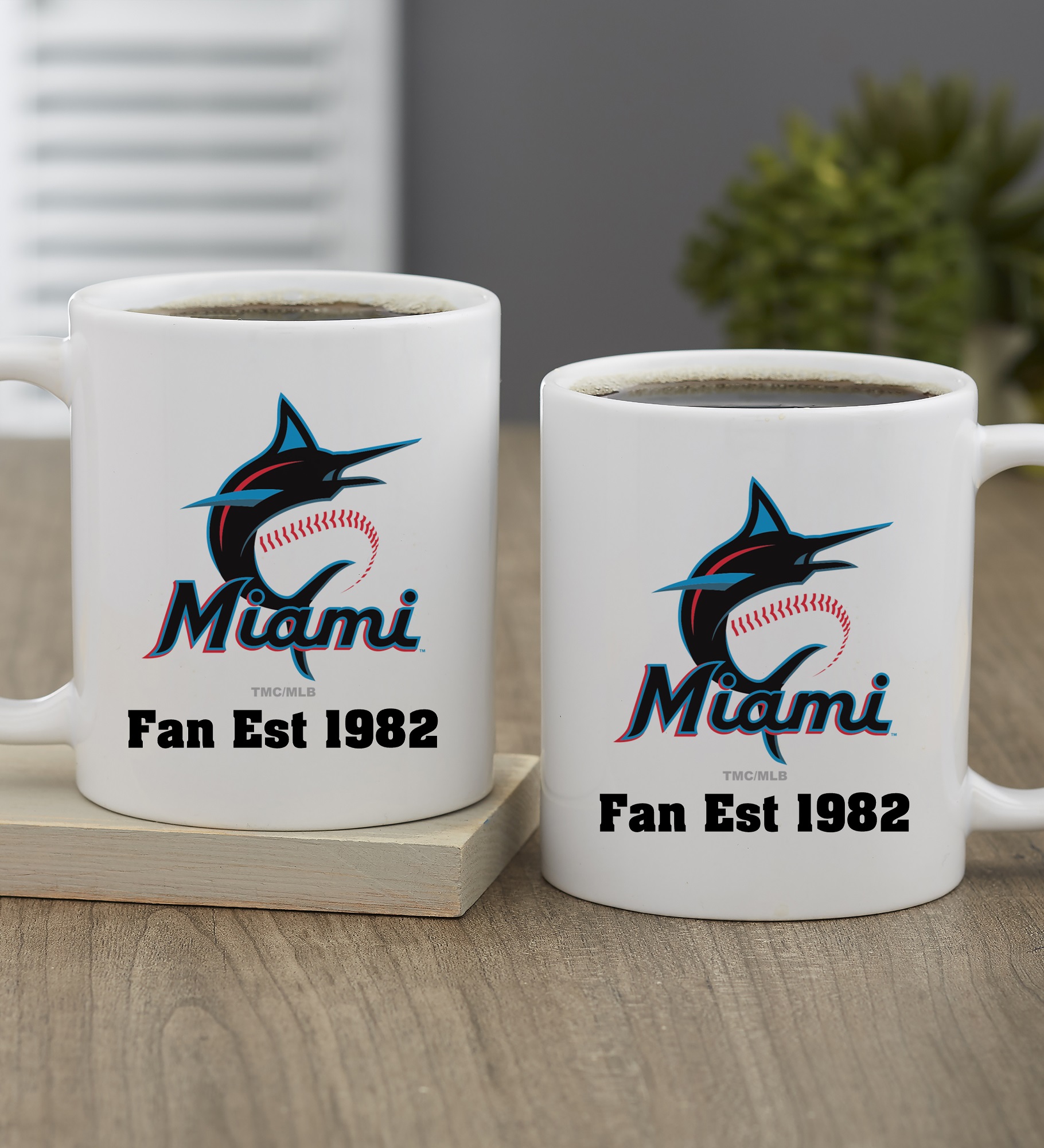 MLB Miami Marlins Personalized Coffee Mug