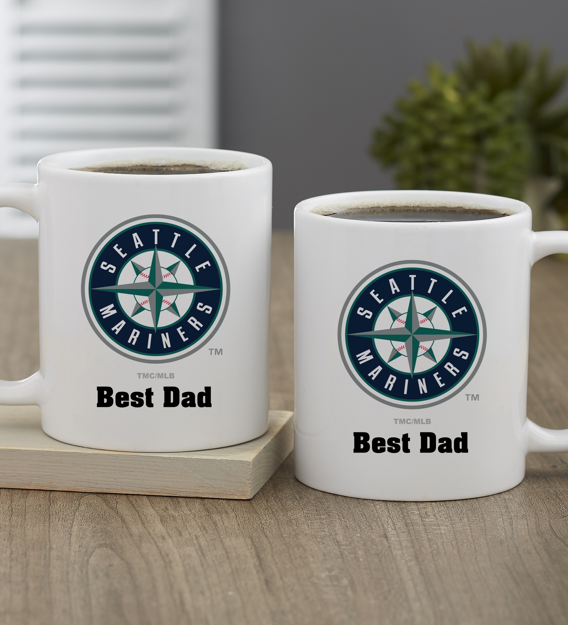 MLB Seattle Mariners Personalized Coffee Mug