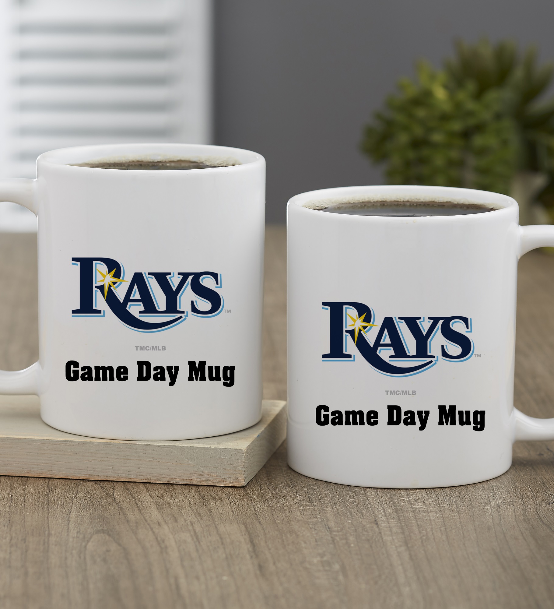 MLB Tampa Bay Rays Personalized Coffee Mug