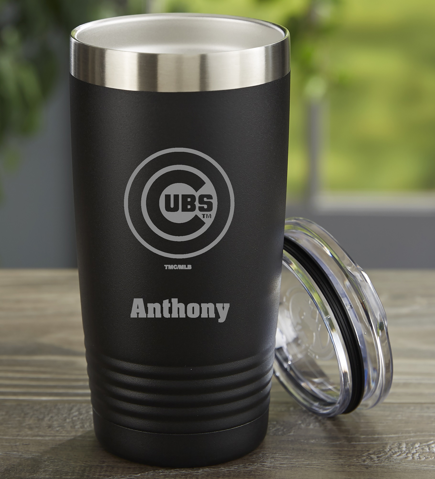 MLB Chicago Cubs Personalized Stainless Steel Tumbler