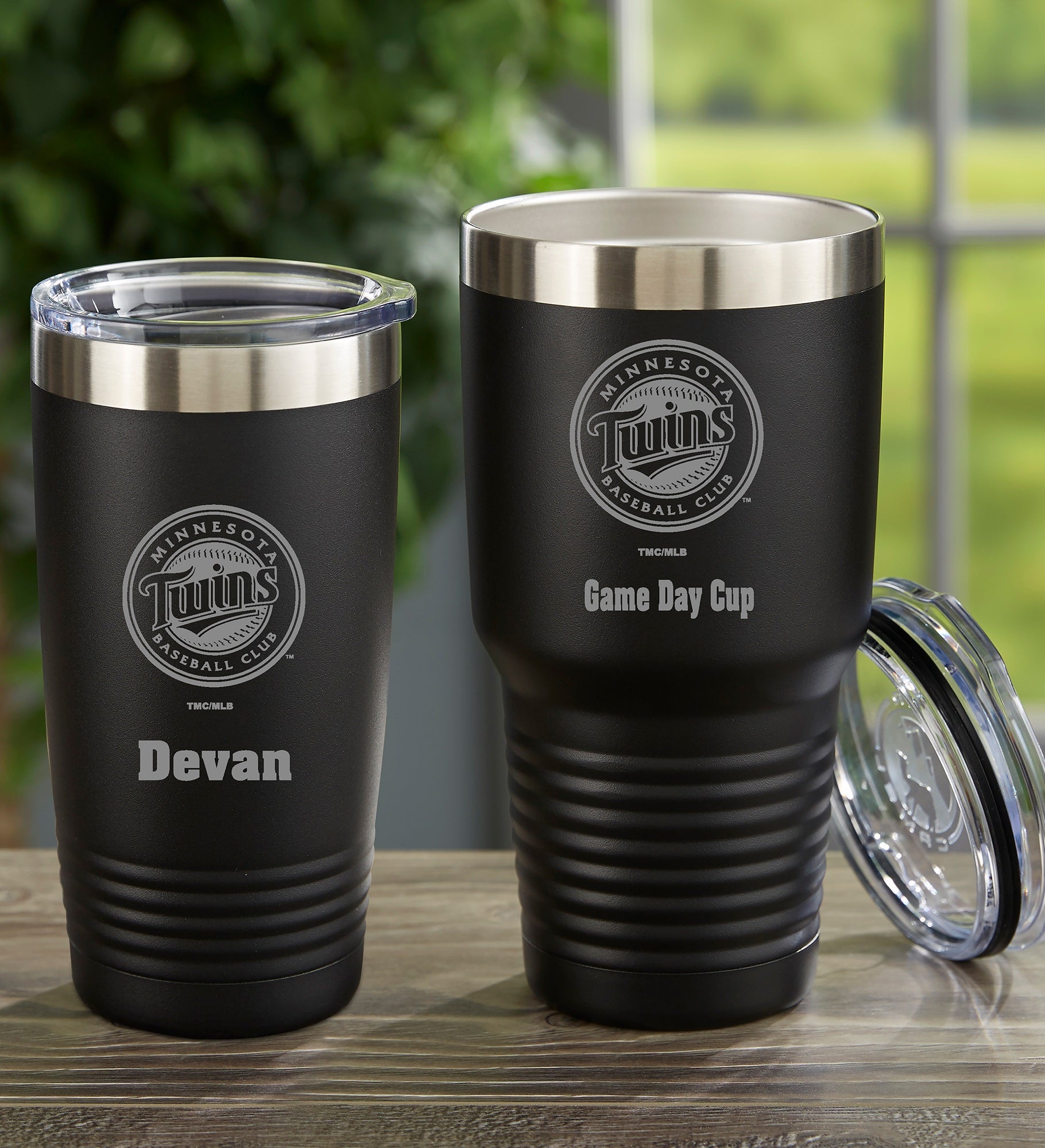 MLB Minnesota Twins Personalized Stainless Steel Tumbler