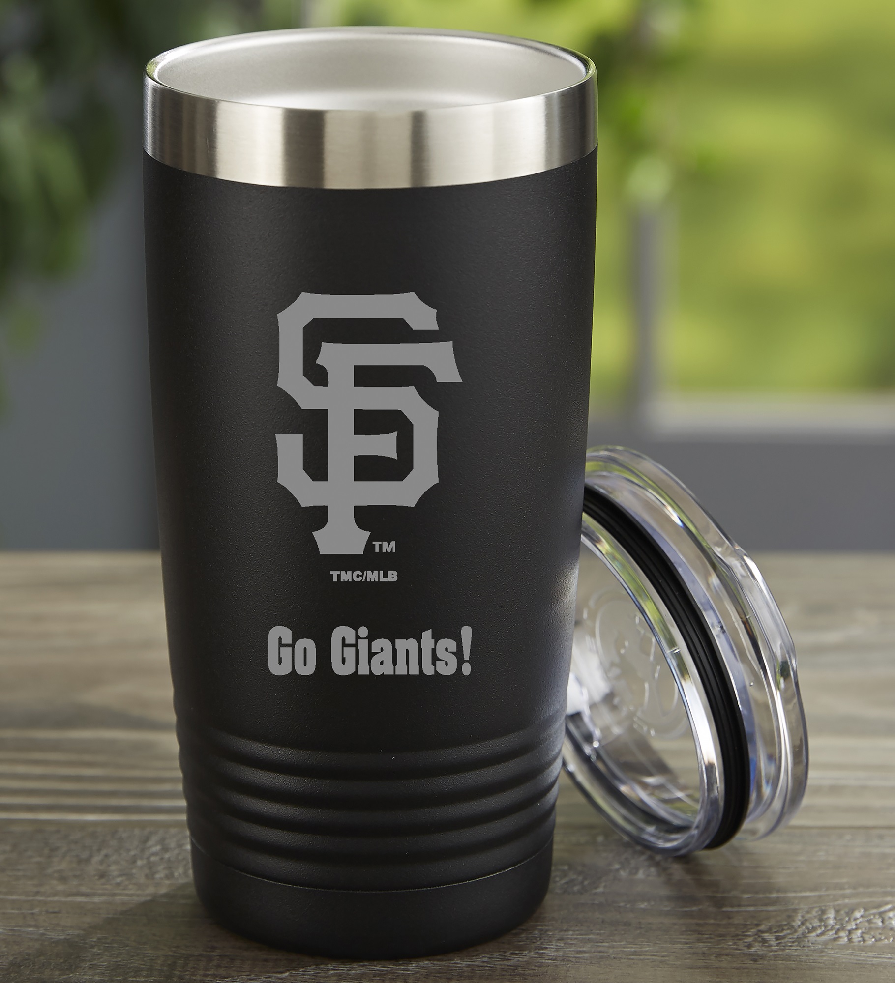 MLB San Francisco Giants Personalized Stainless Steel Tumbler