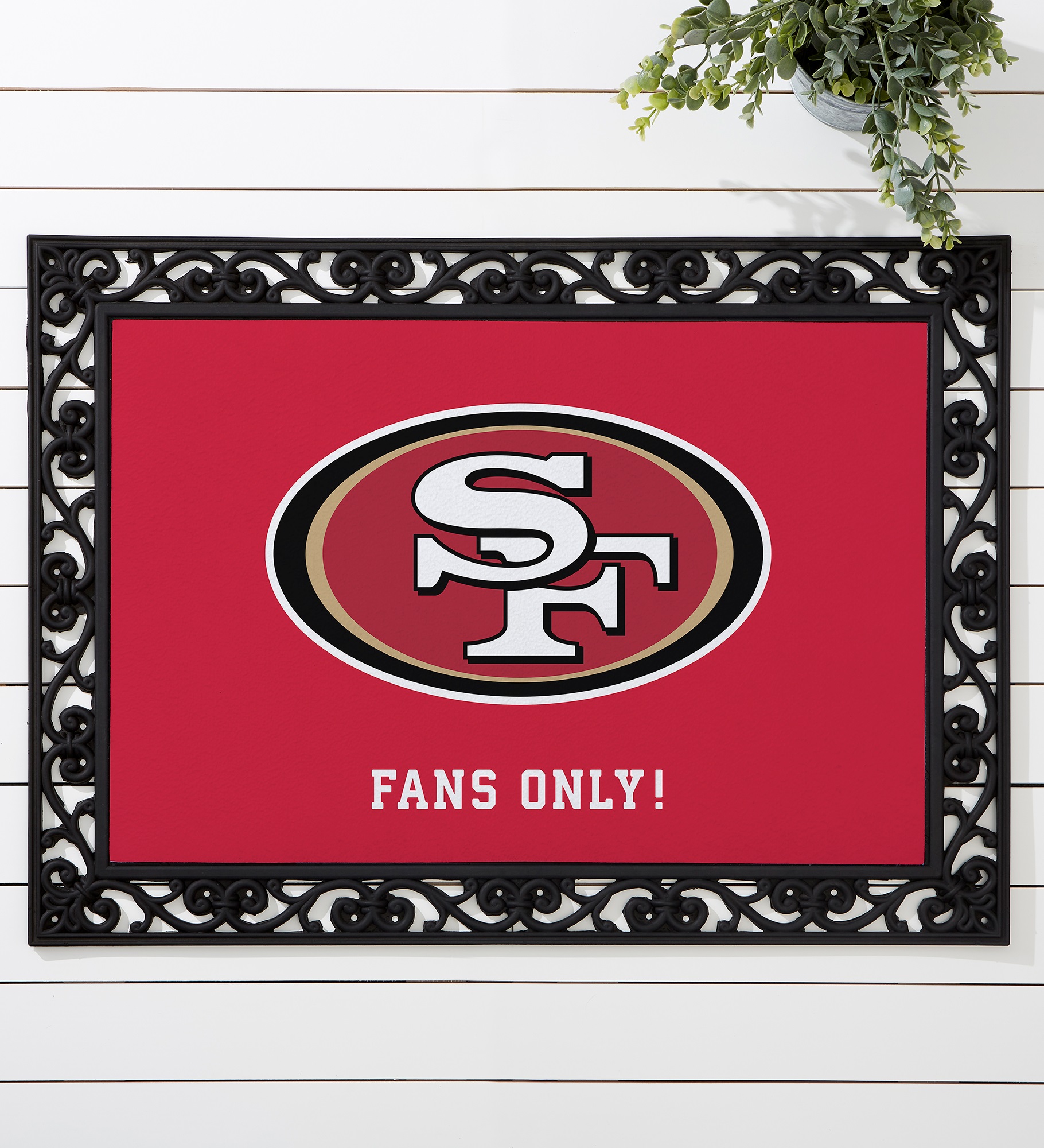 NFL San Francisco 49ers Personalized Doormats