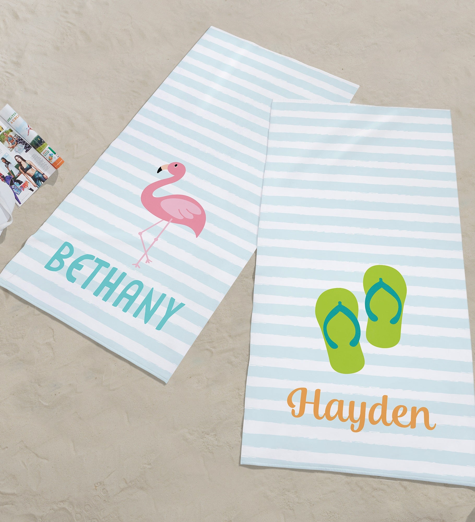 Beach Fun Personalized Beach Towels