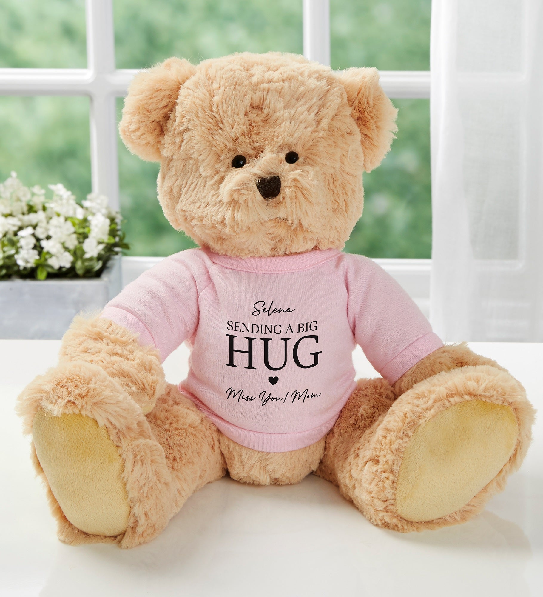 Sending Hugs Personalized Teddy Bear
