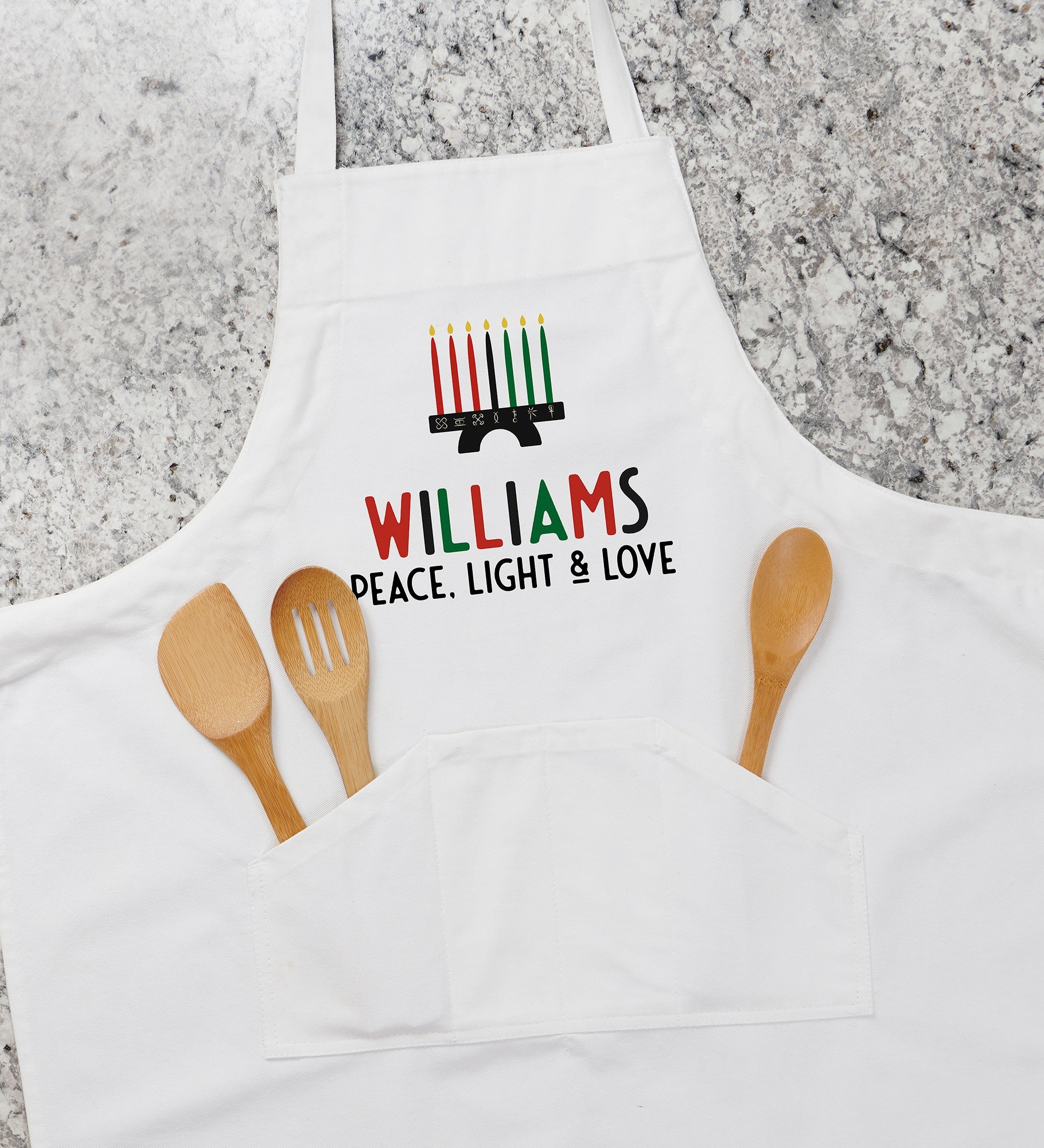 Kwanzaa Personalized Apron & Potholder