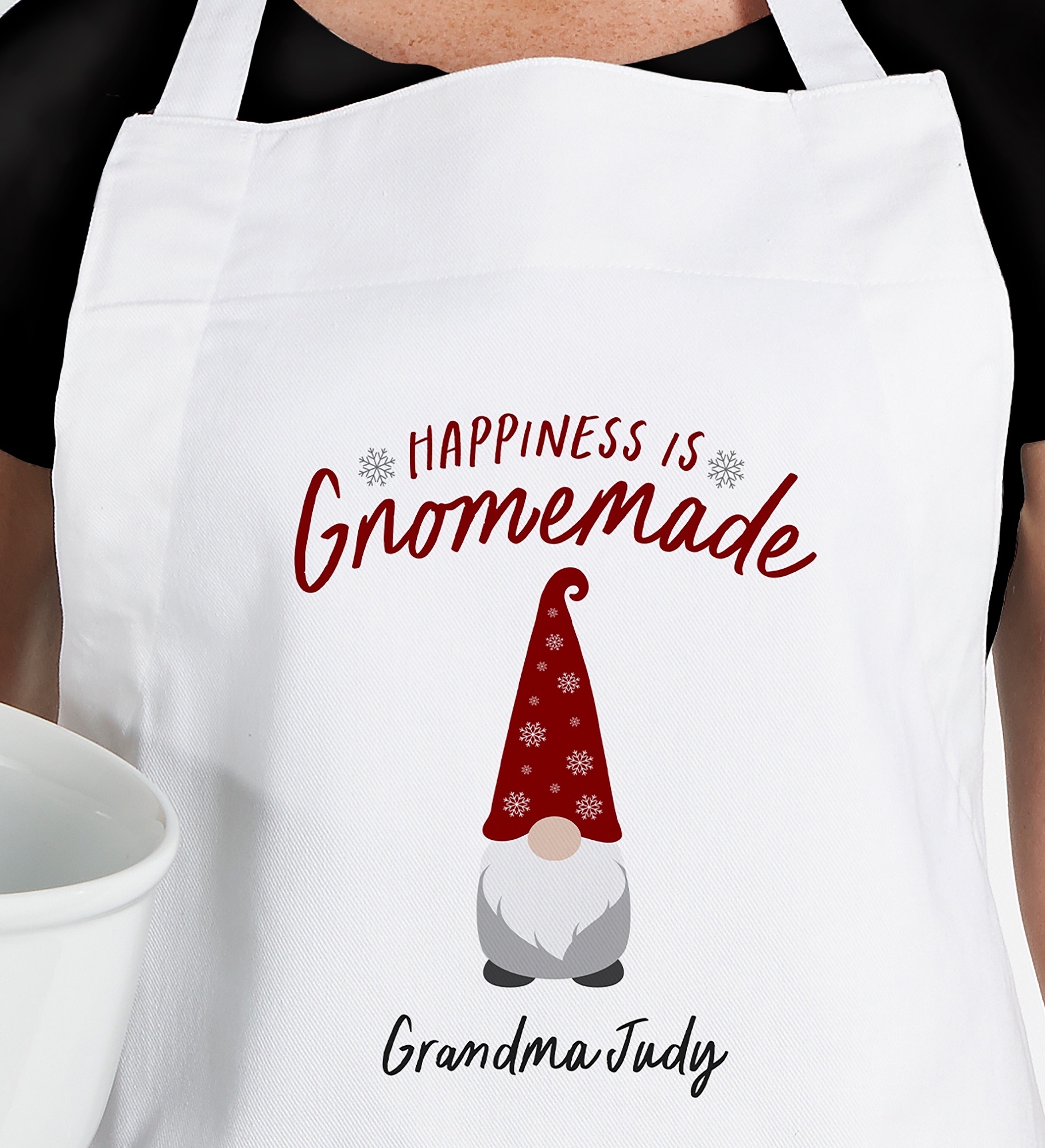 Christmas Gnome Personalized Apron  
