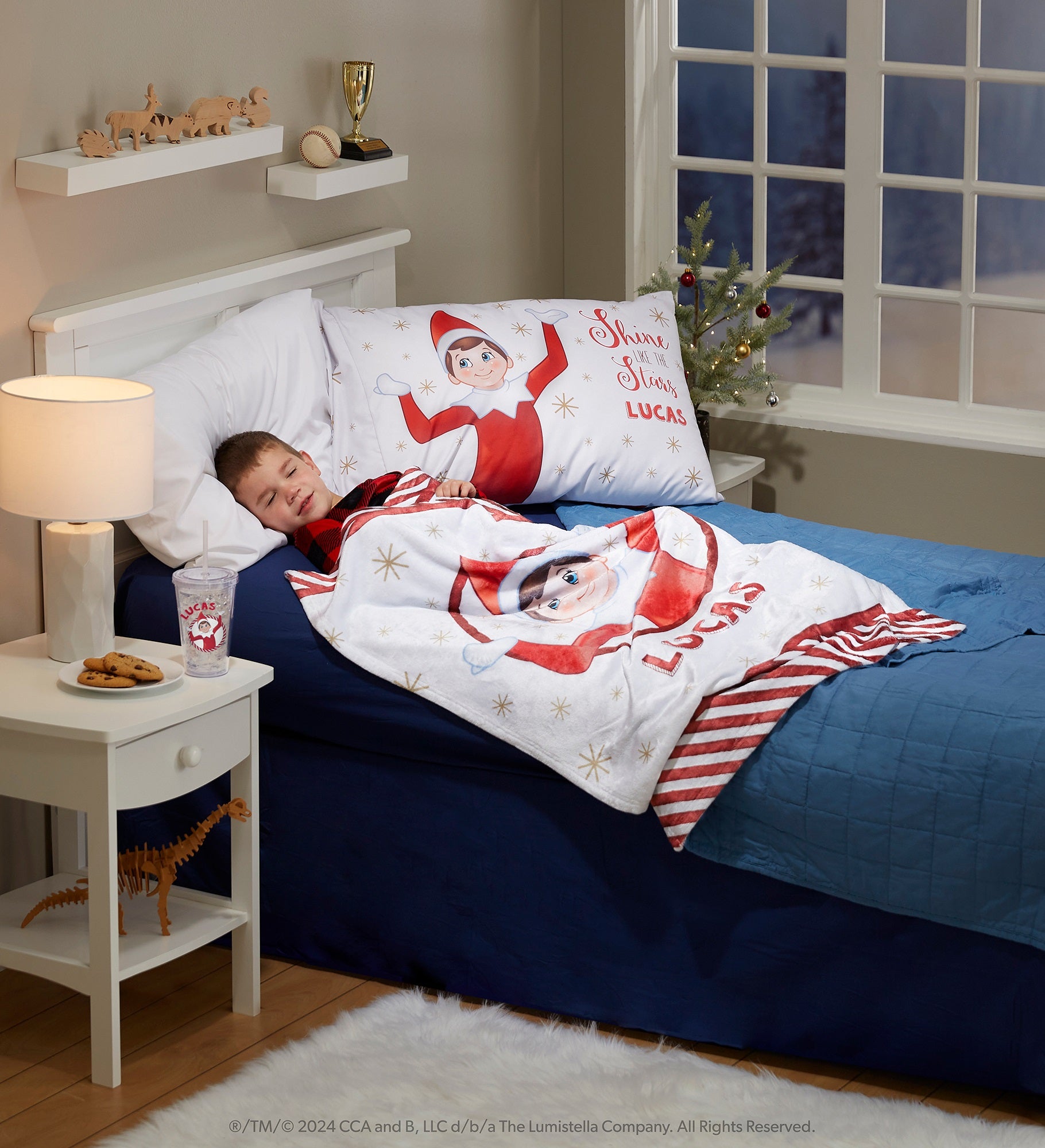 The Elf on the Shelf® Personalized Blanket