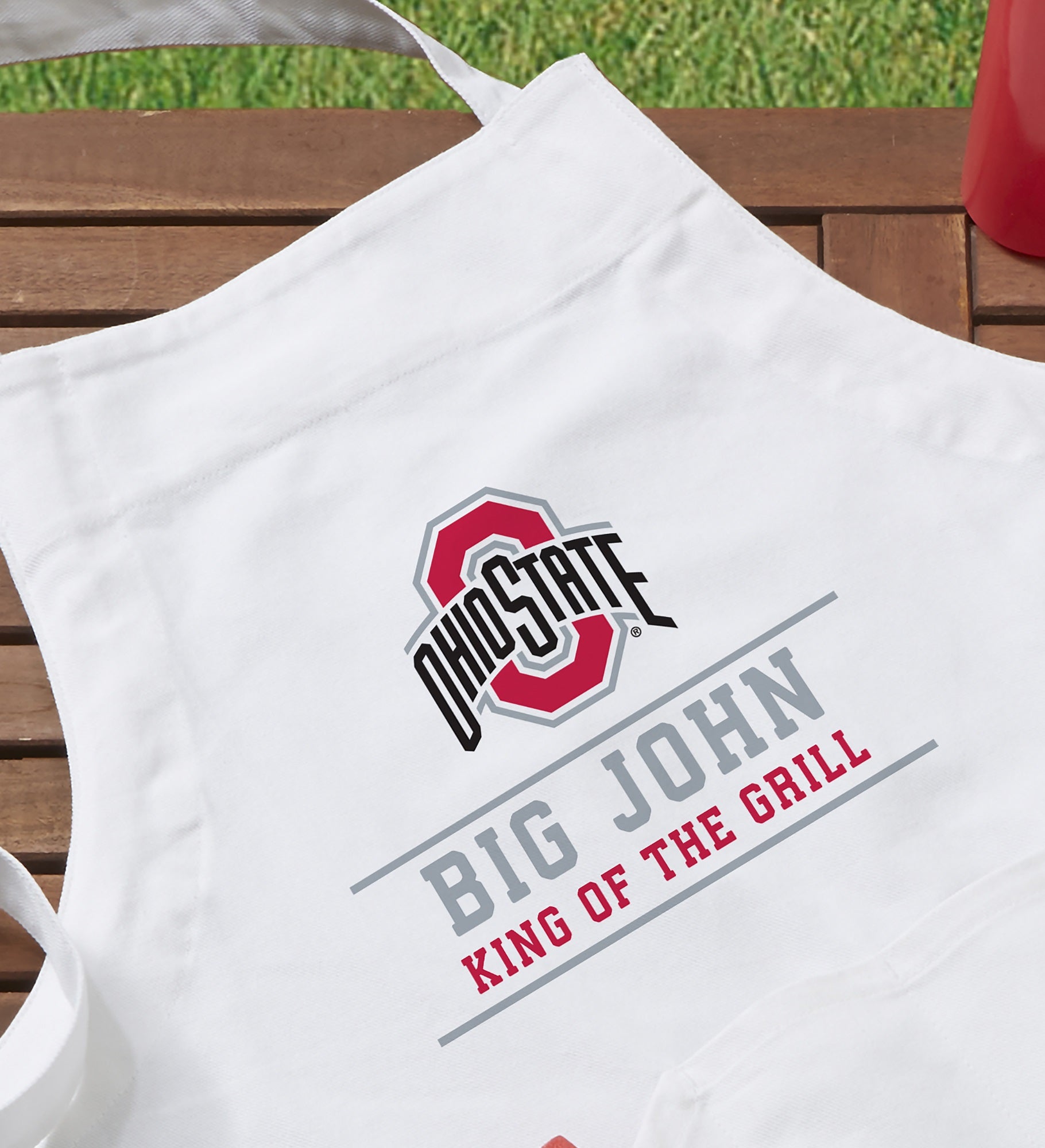 NCAA Ohio State Buckeyes Personalized Apron