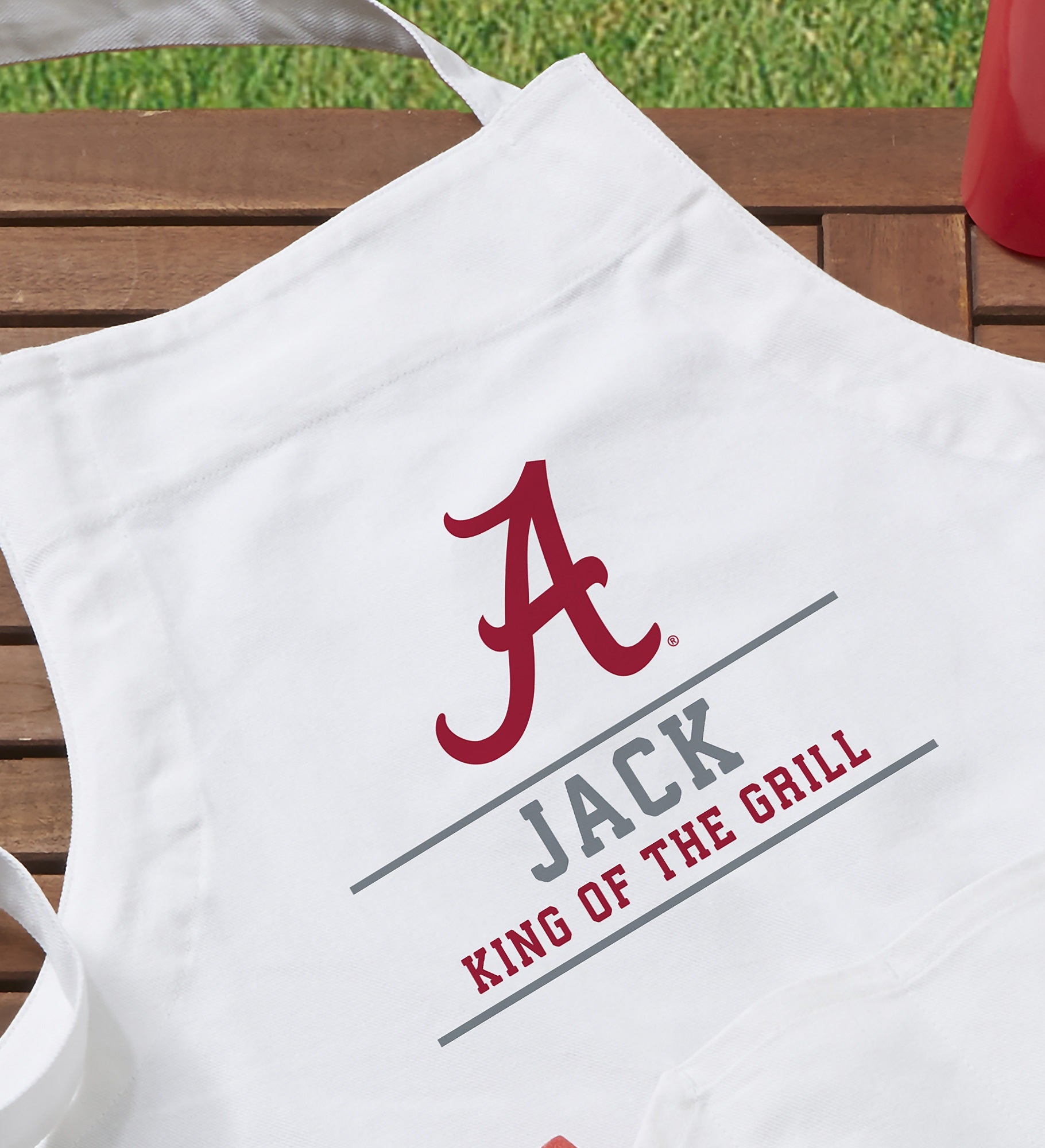 NCAA Alabama Crimson Tide Personalized Apron
