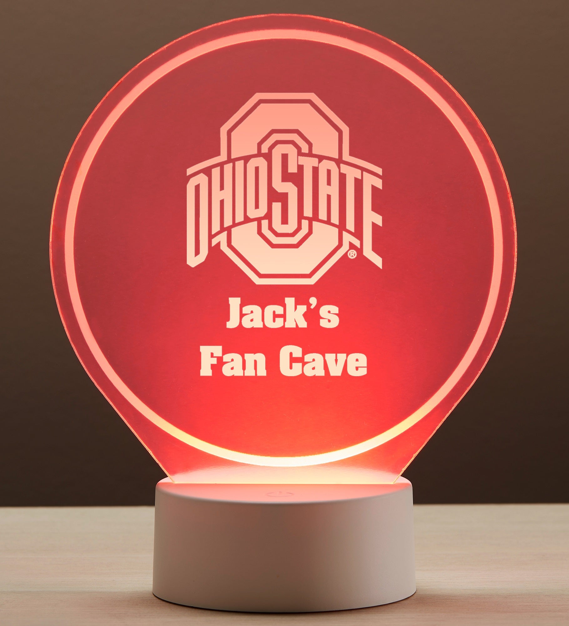 NCAA Ohio State Buckeyes Personalized LED Sign