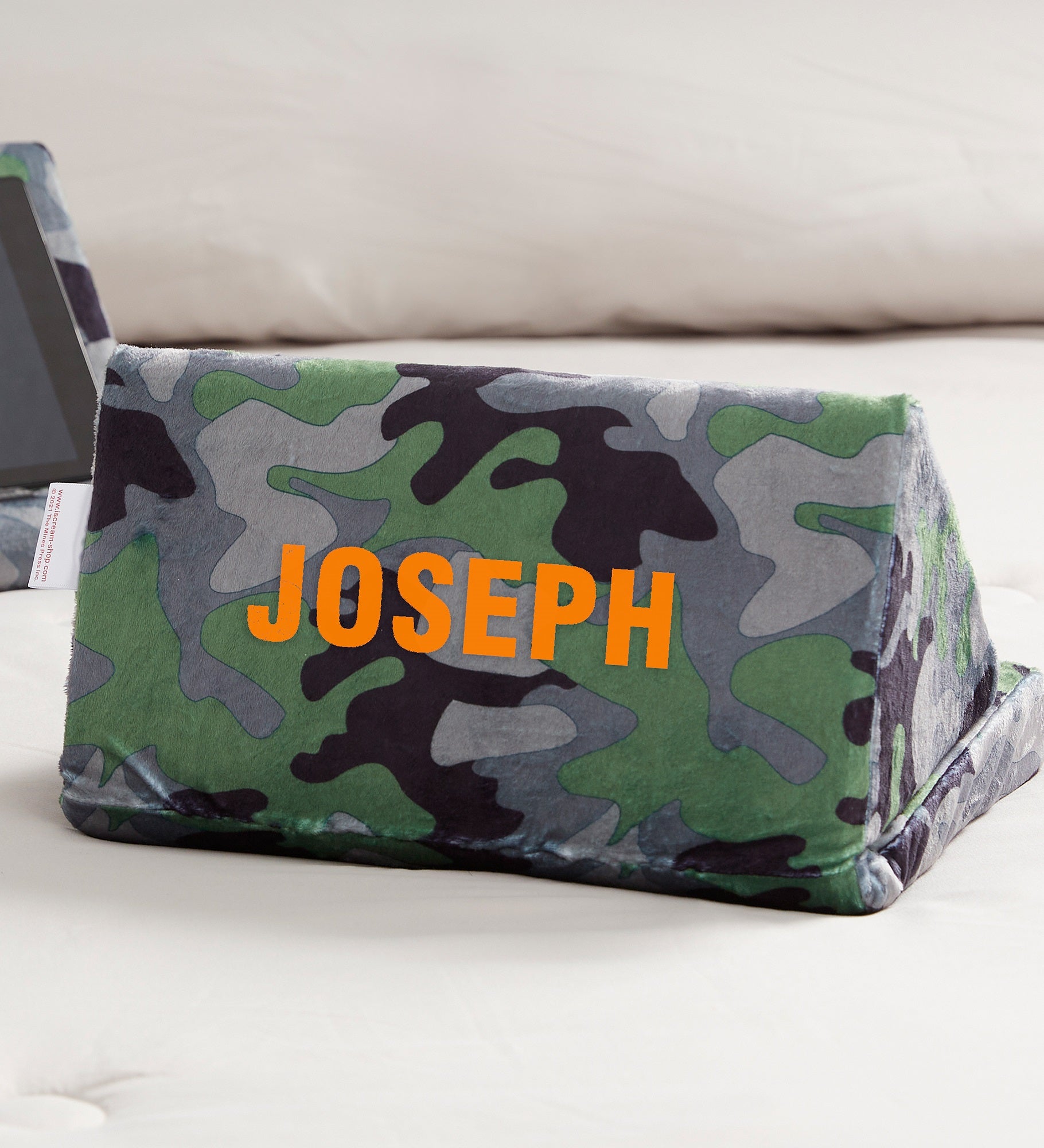 Camouflage Personalized Tablet Pillow