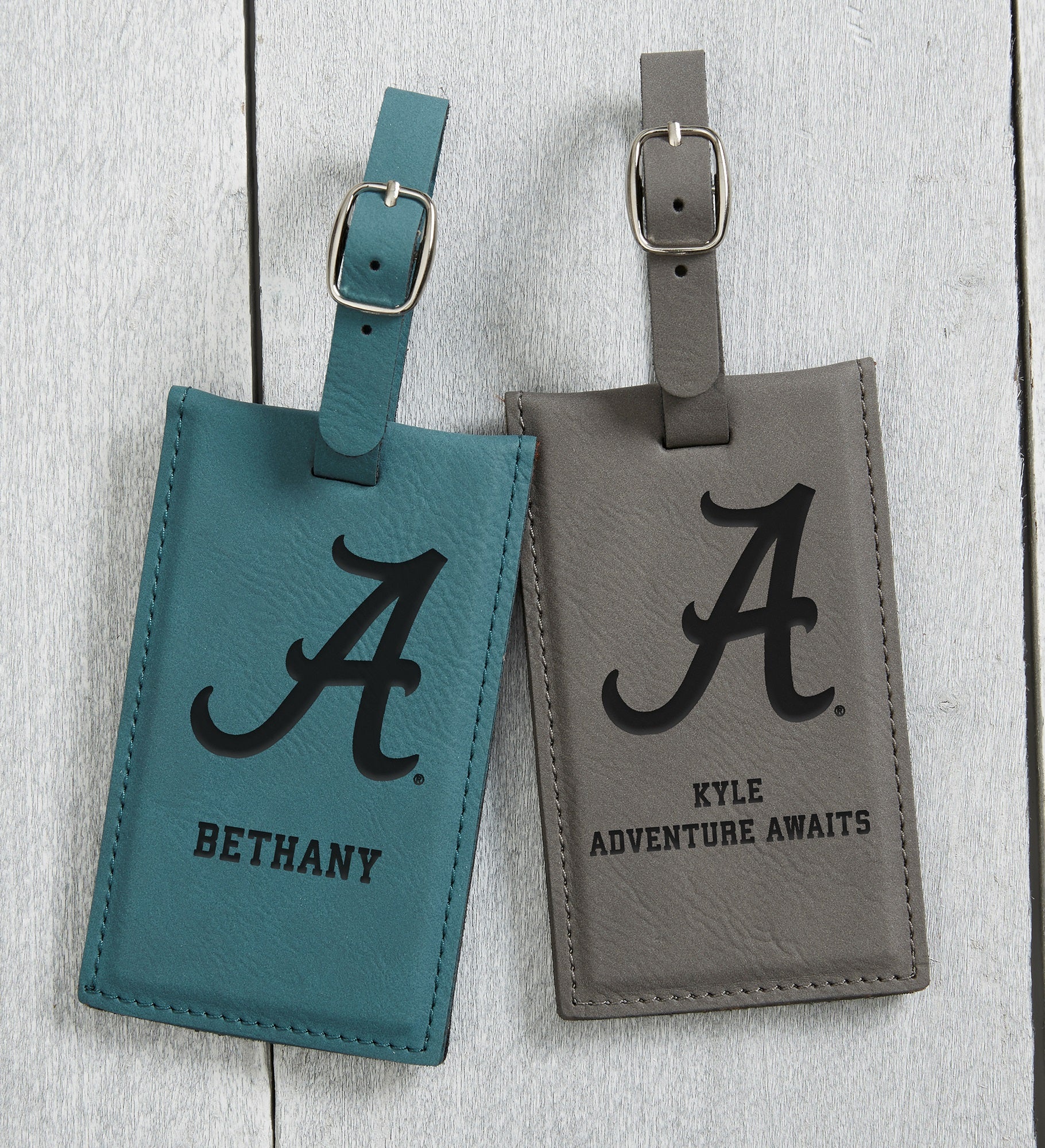 NCAA Alabama Crimson Tide Personalized Leatherette Luggage Tag
