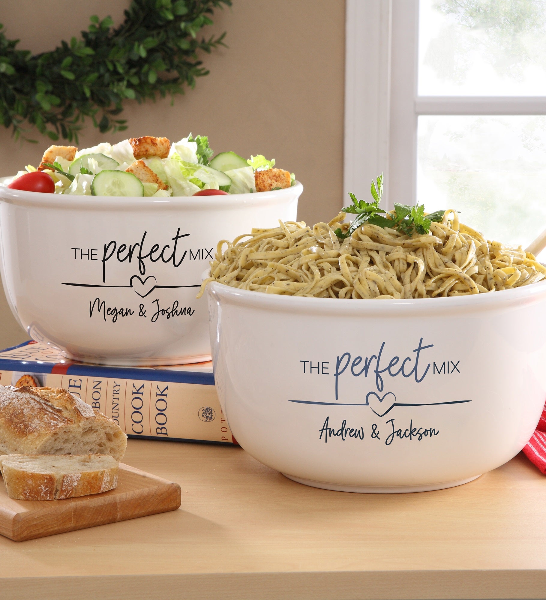 The Perfect Mix Personalized Serving Bowl